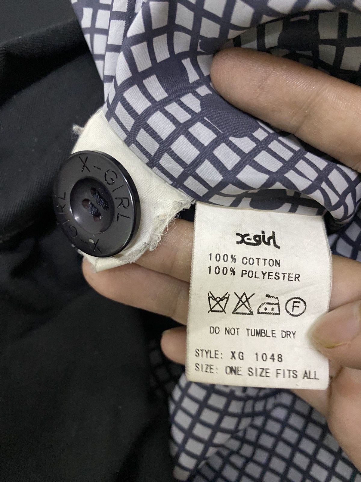 Japanese Brand Xgirl xgaf double breast trench coat jacket Size US S / EU 44-46 / 1 - 6 Thumbnail