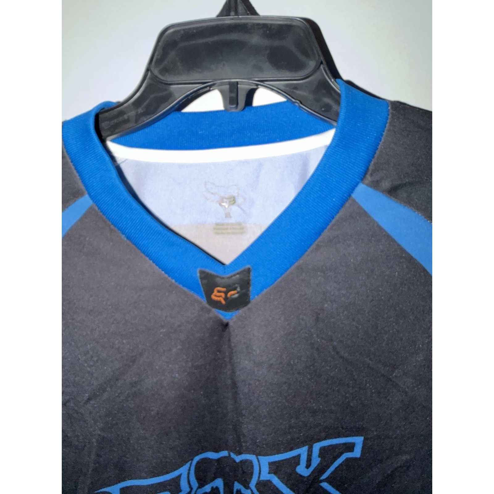 Fox Racing Vintage Fox Racing Jersey XL Long Sleeve Size US XL / EU 56 / 4 - 5 Thumbnail