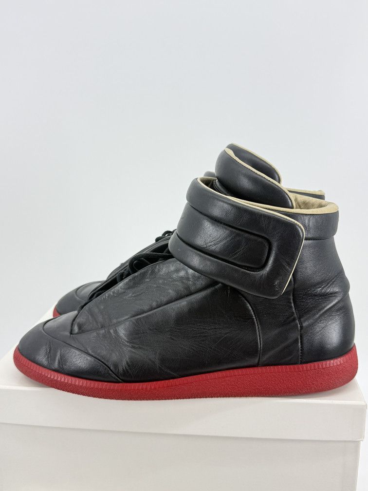 Maison Margiela Future High Black Red Size US 13 / EU 46 - 4 Thumbnail