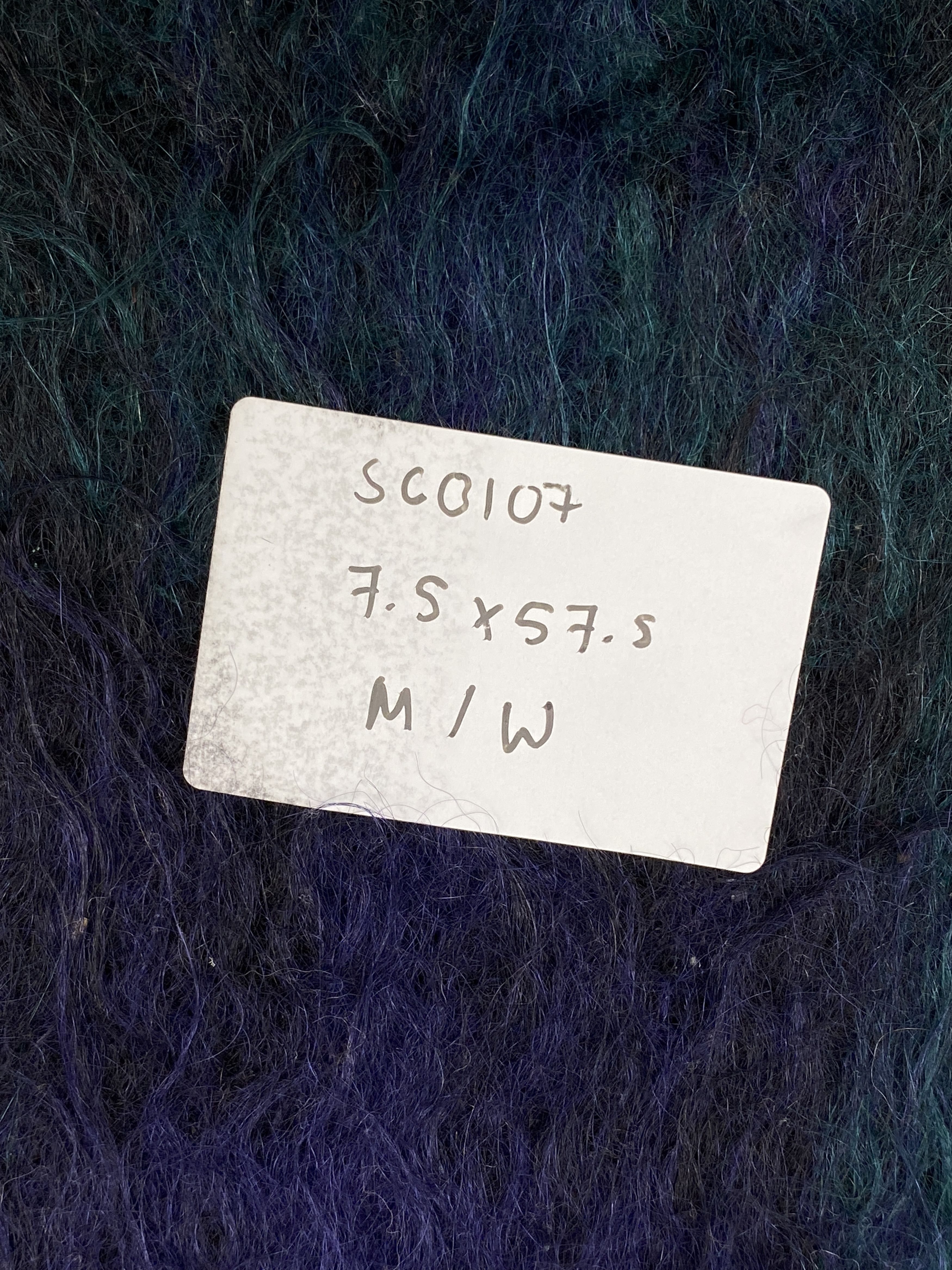 Other Tartan Mohair Scarf Muffler Neckwear SC0107 Size ONE SIZE - 11 Thumbnail