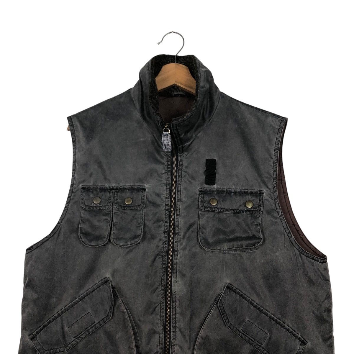 Japanese Brand Varoz Heavy Utility Vest – Rare Archive Workwear Piece Size US L / EU 52-54 / 3 - 4 Thumbnail