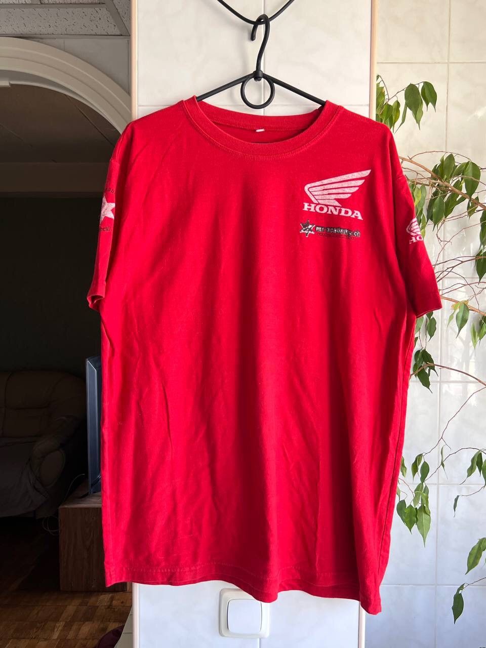 Honda × Vintage Vintage Honda Racing Moto Tee Shirt Y2K Japan Style Size US L / EU 52-54 / 3 - 5 Thumbnail