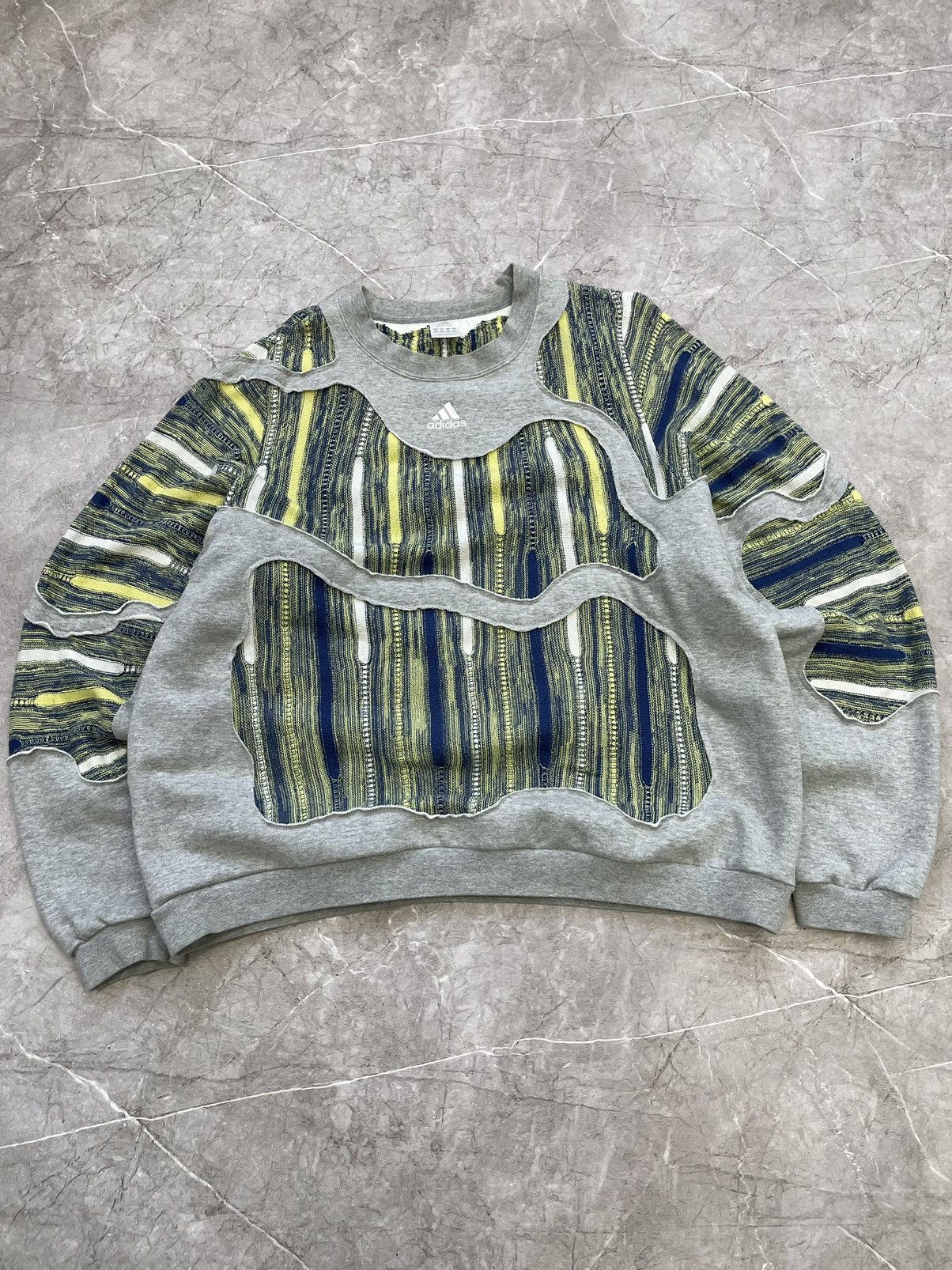 Adidas × Coogi × If Six Was Nine VTG Junya Watanabe Style COOGI Adidas Reworked Hoodie 90s Size US XL / EU 56 / 4 - 1 Thumbnail
