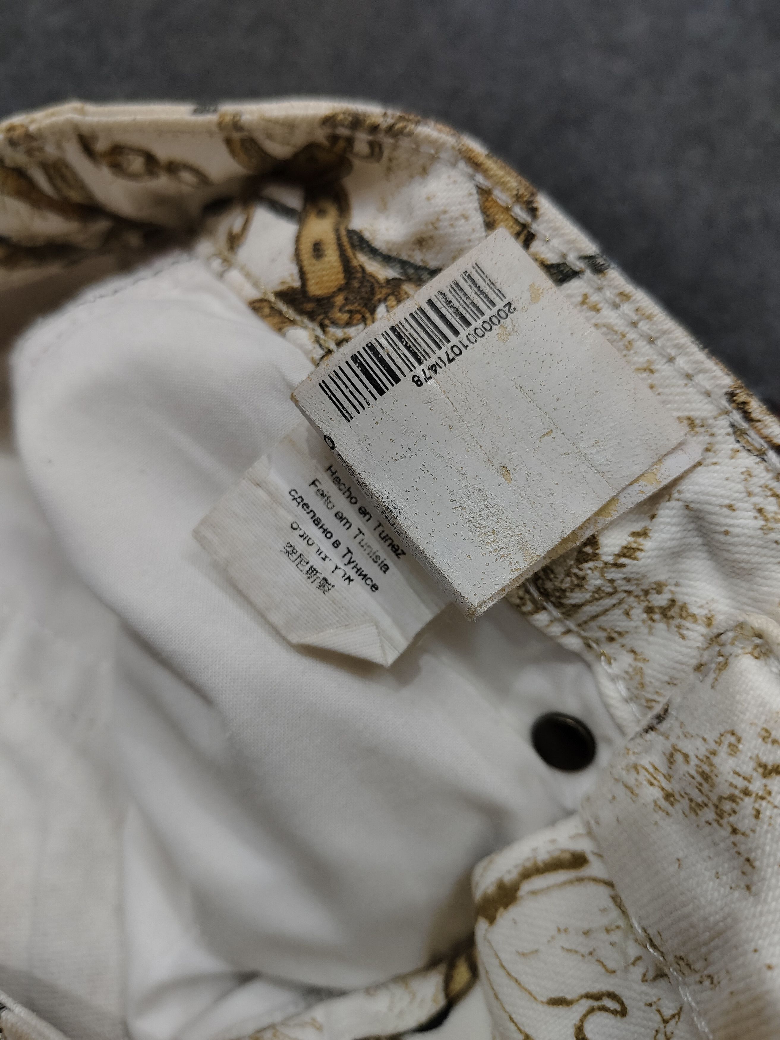 Just Cavalli 90s Just Cavalli❤️‍🔥Archive Baroque Equestrian Flare Jeans Size 29" - 8 Thumbnail