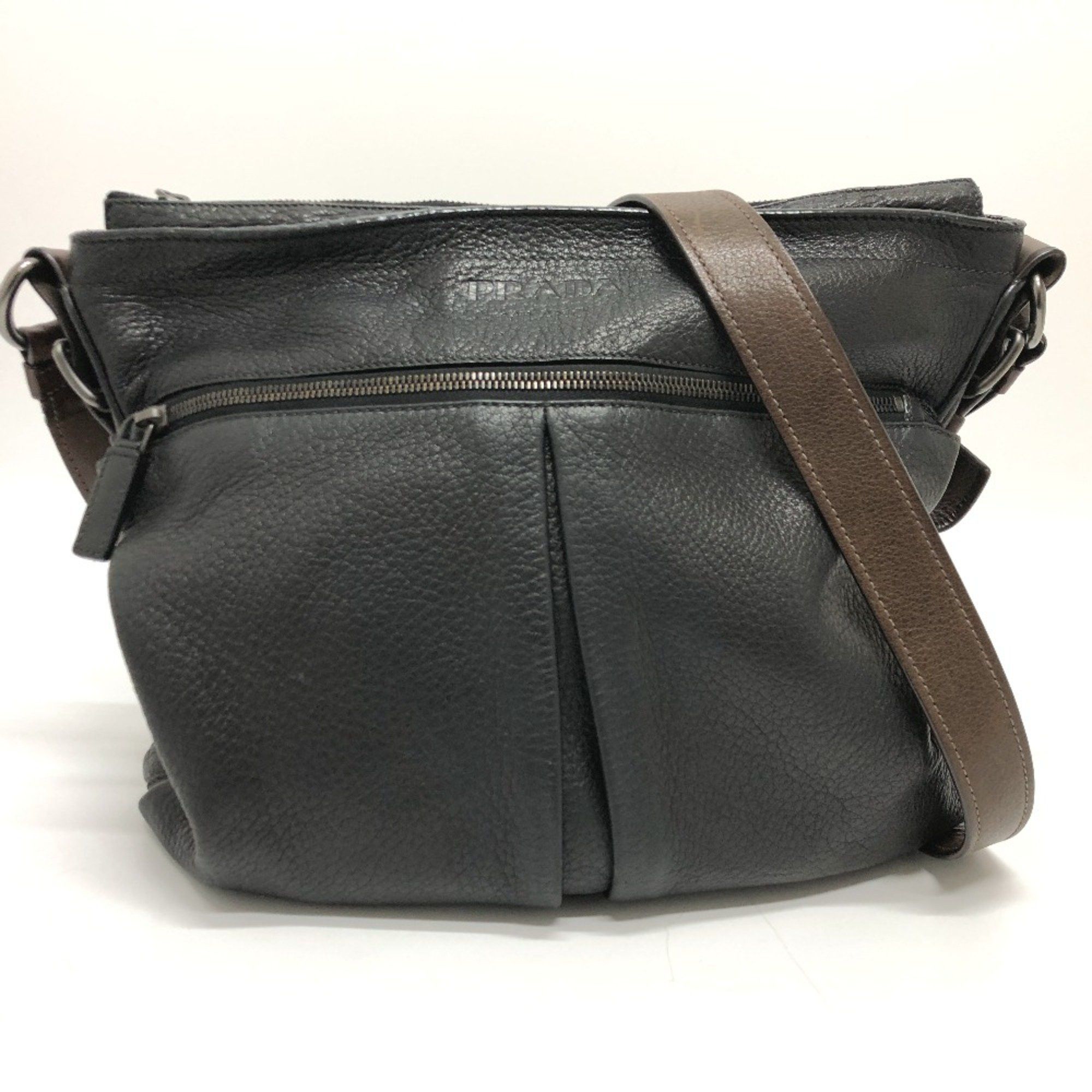 Prada PRADA VA0802 Bag Shoulder Bag Black Size ONE SIZE - 1 Thumbnail