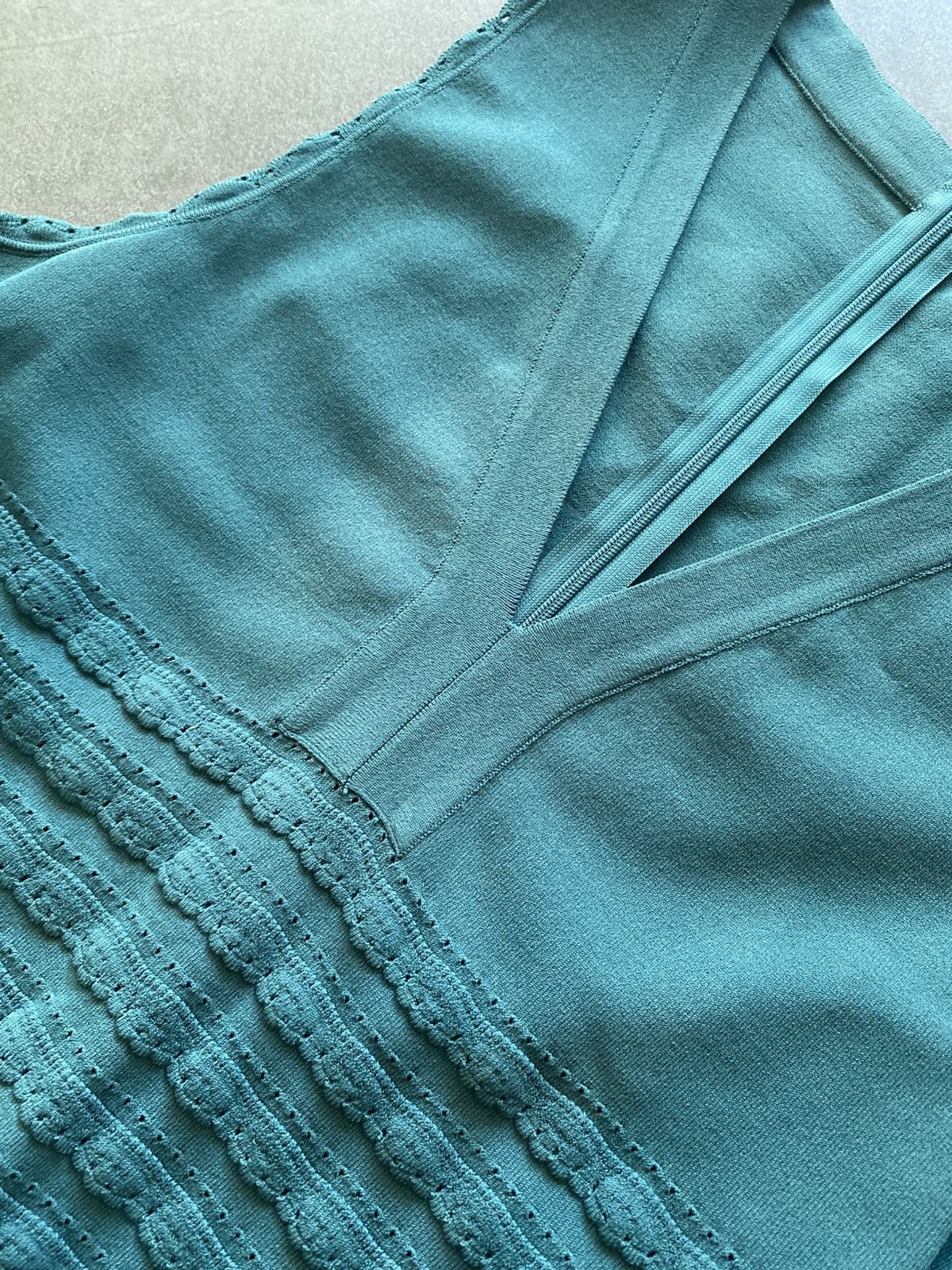 Alaia alaia midi emerald green dress Size S / US 4 / IT 40 - 3 Thumbnail