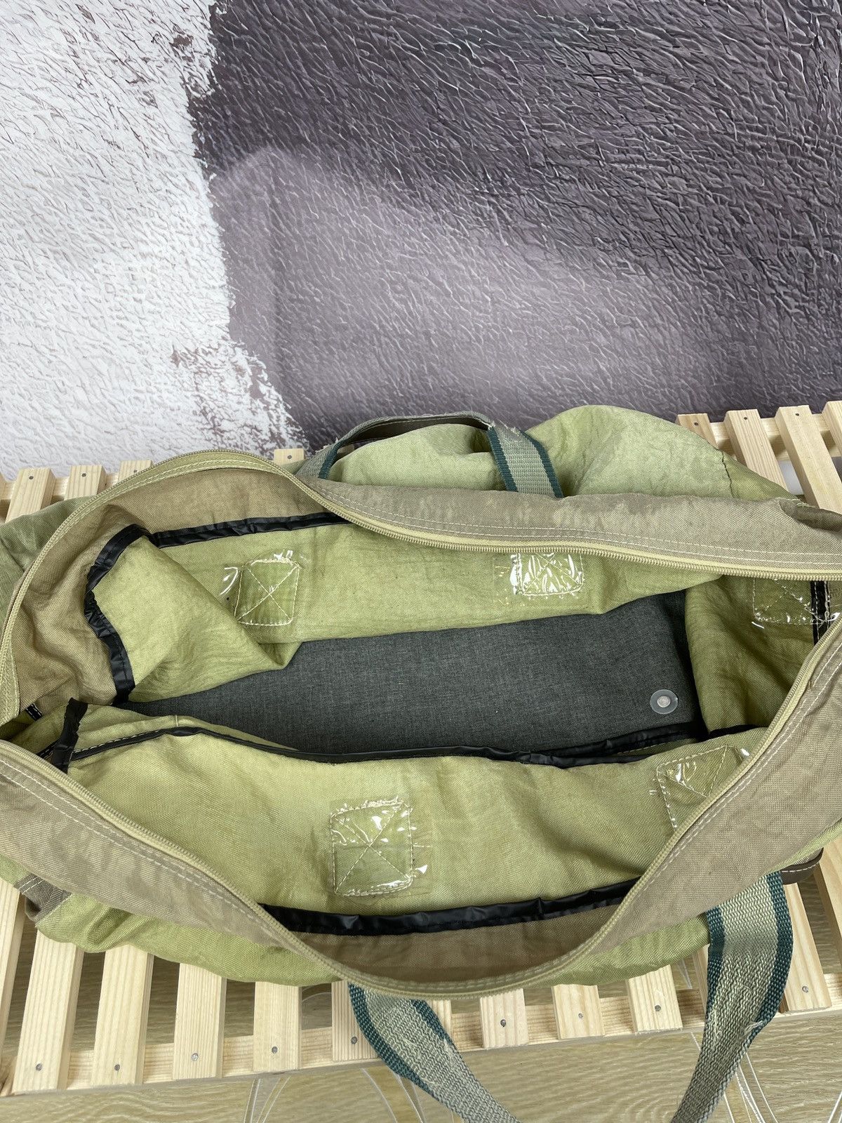Vintage Back to the Future vintage 80s 90s luggage bag green olive Size ONE SIZE - 18 Thumbnail
