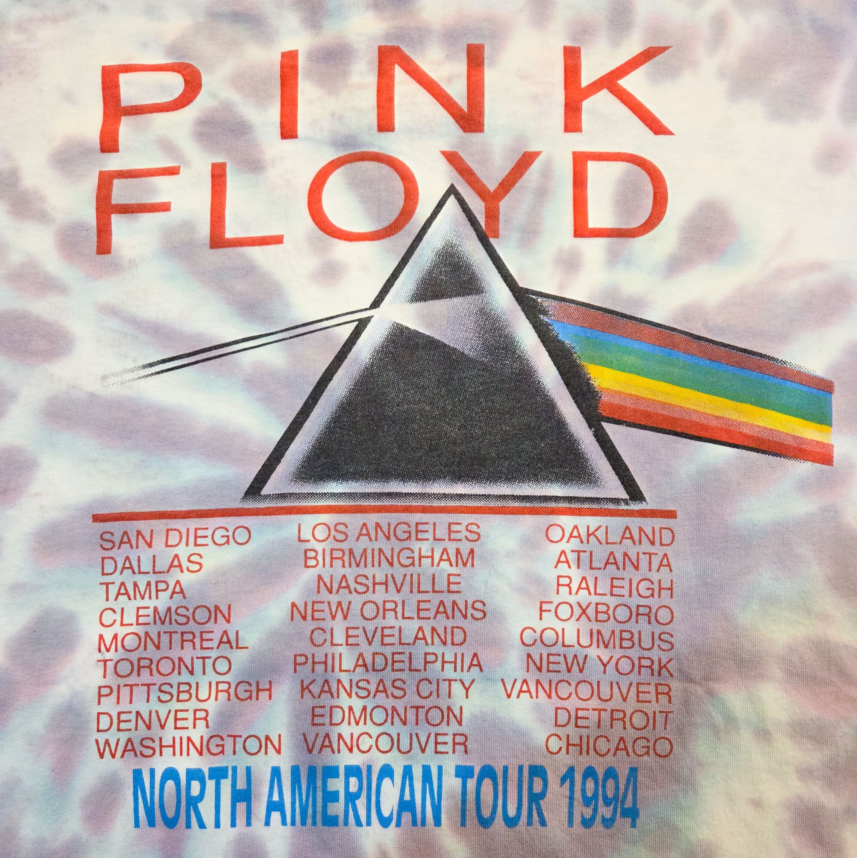 Pink Floyd 1994 Pink Floyd North American Tour Tee Size US XL / EU 56 / 4 - 4 Thumbnail