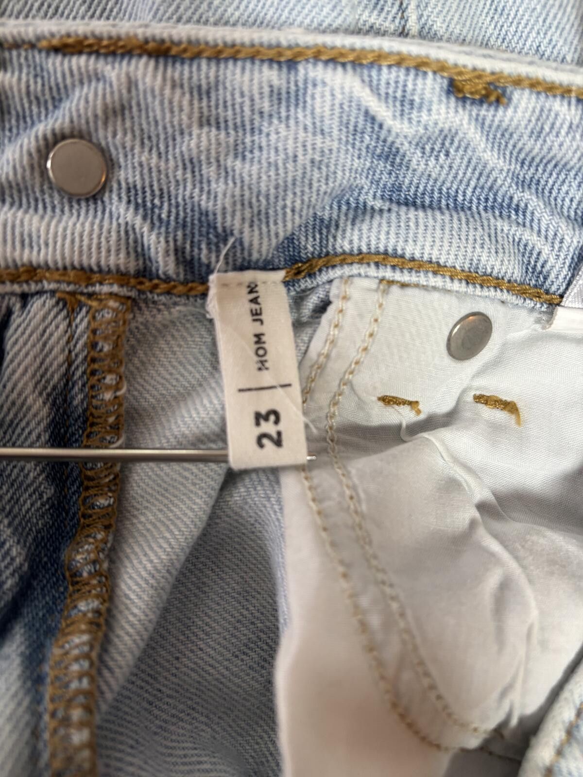 Pacsun PacSun Light Wash Boho Distressed Denim Jeans. Size 23. Size US 26 / EU 42 - 7 Thumbnail