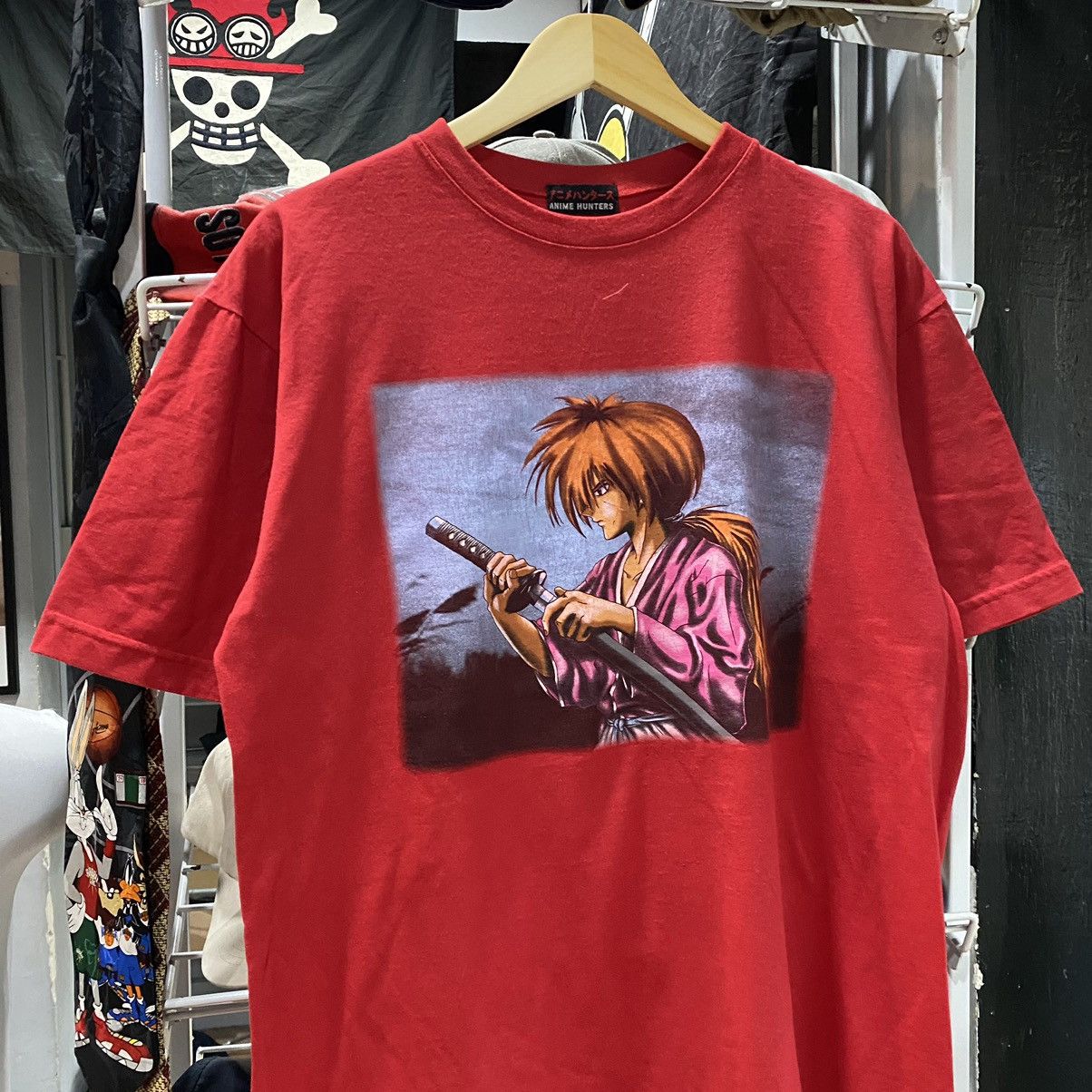 Anime × Vintage Rare Vintage Anime Hunter Samurai Manga Almost Like New Tee Size US L / EU 52-54 / 3 - 3 Thumbnail