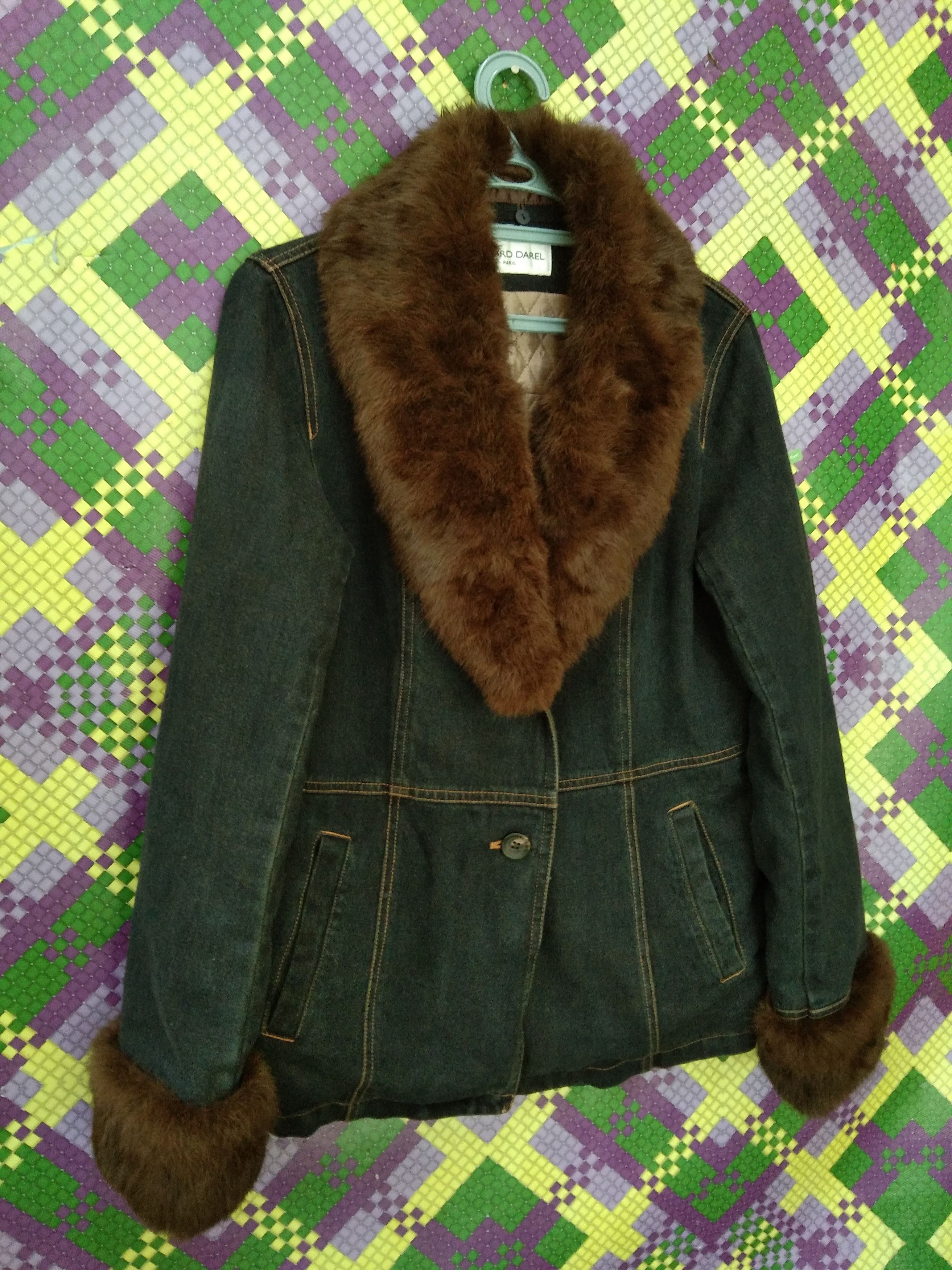 Designer GERARD DAREL PARIS DENIM JACKET. Size M / US 6-8 / IT 42-44 - 3 Thumbnail