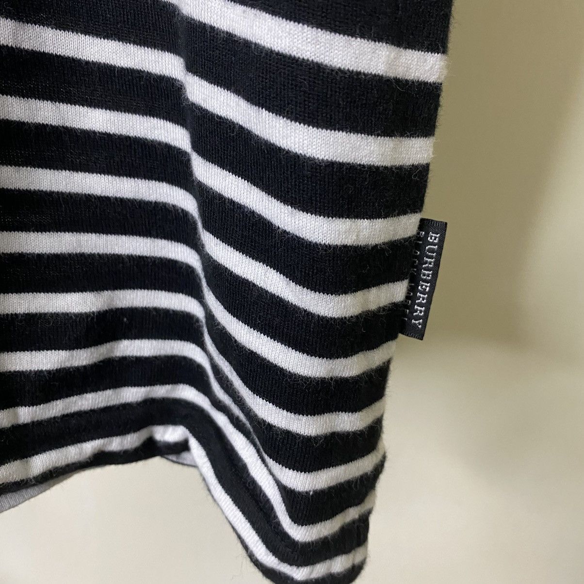 Burberry Burberry Black Label Beatnik Stripes V Neck T Shirt Size US L / EU 52-54 / 3 - 4 Thumbnail