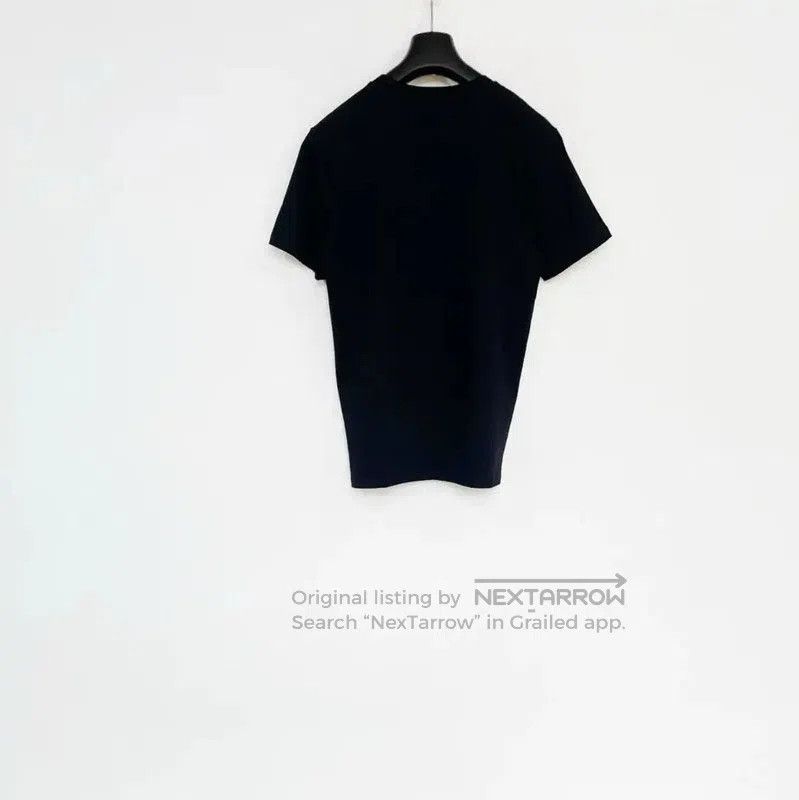 Moschino Moschino Black Cotton Short Sleeve T-Shirt . Size US M / EU 48-50 / 2 - 2 Thumbnail