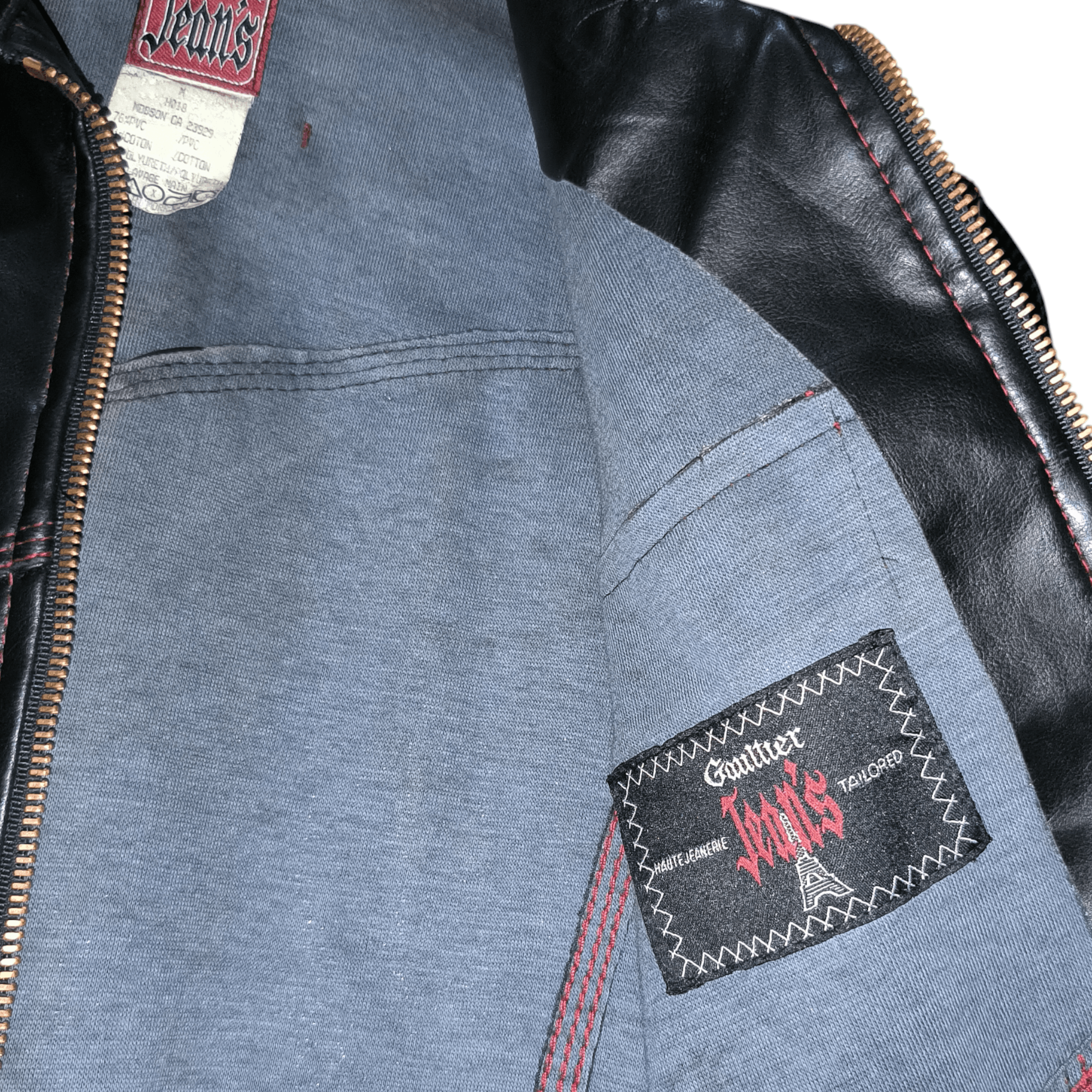 Jean Paul Gaultier Vintage 1990 Jeans Paul Gaultier PVC Jacket Size M / US 6-8 / IT 42-44 - 5 Thumbnail