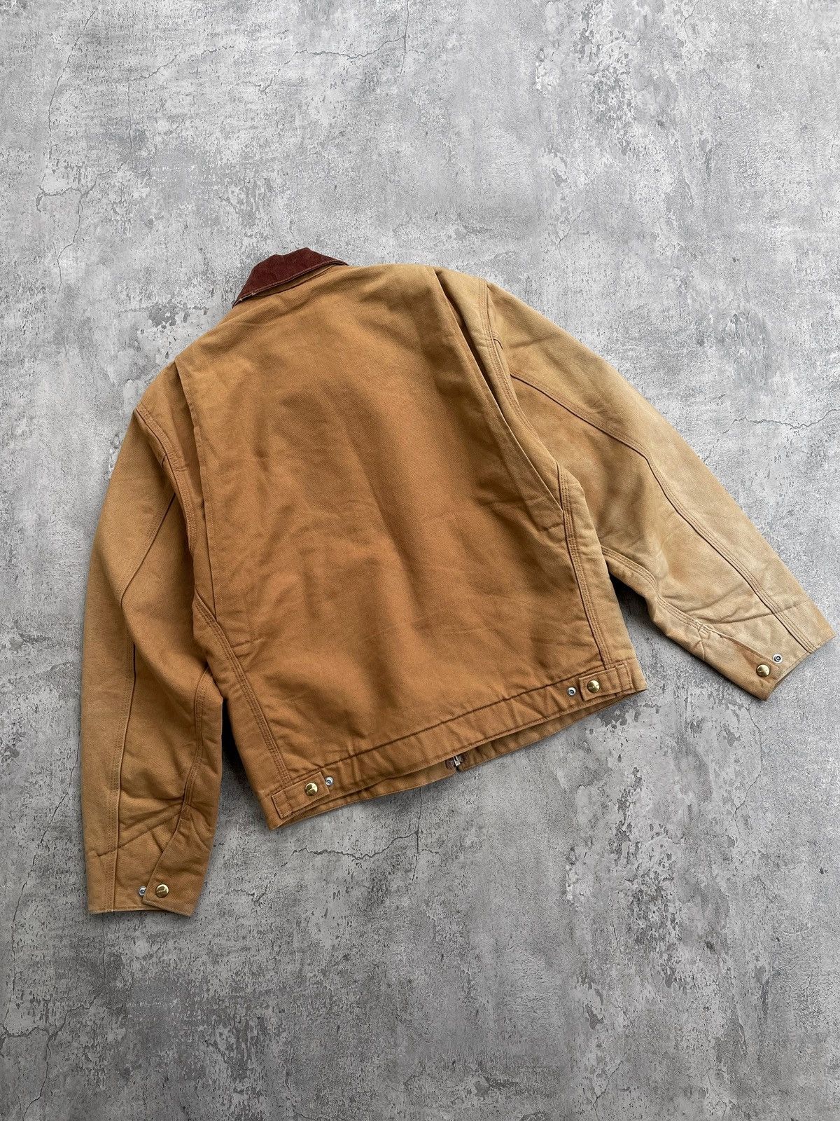 Carhartt 16' Faded Brown Tan Carhartt Detroit Jacket J001 BRN Size US M / EU 48-50 / 2 - 3 Thumbnail