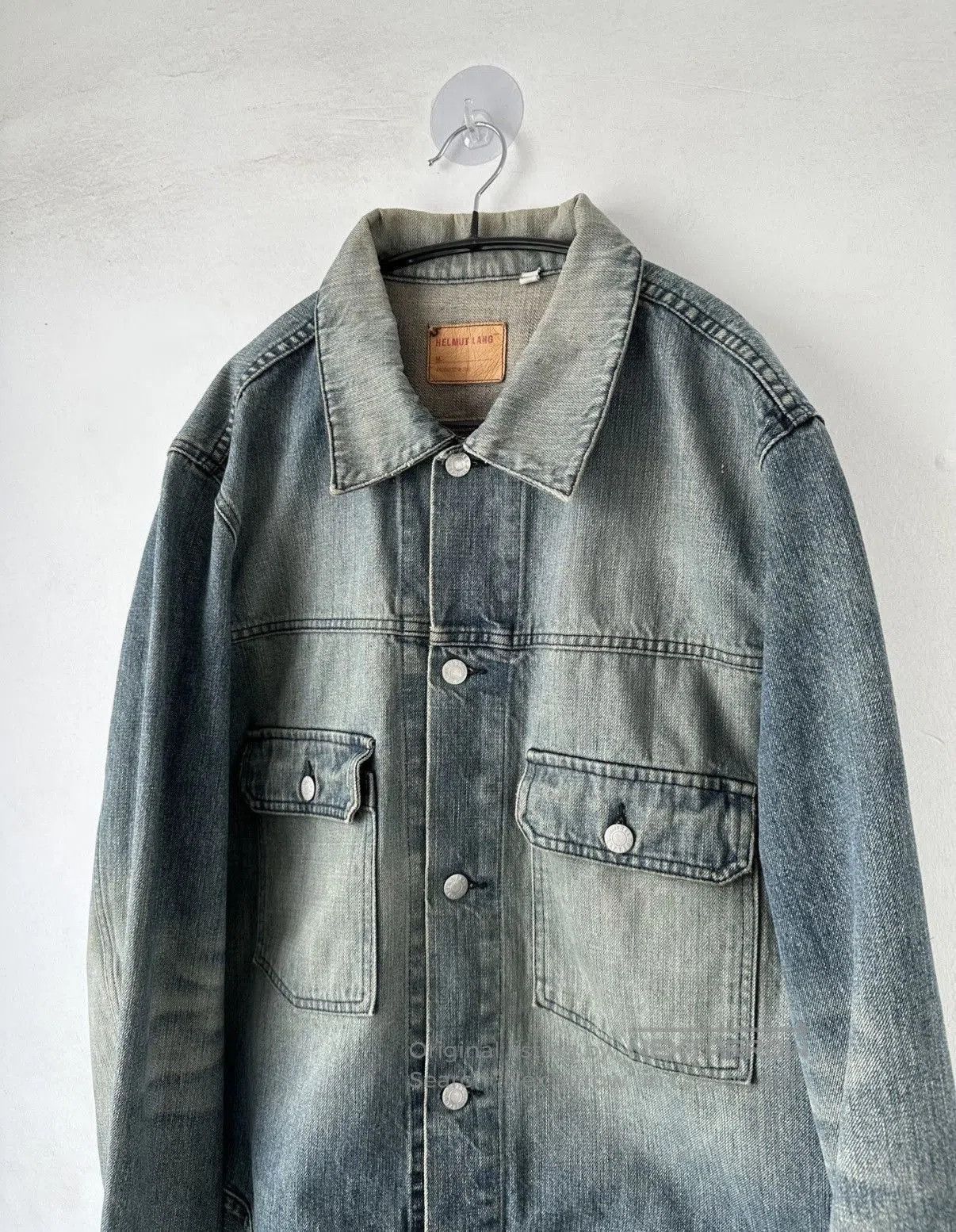 Helmut Lang Blue Denim Jacket . Size US L / EU 52-54 / 3 - 2 Thumbnail