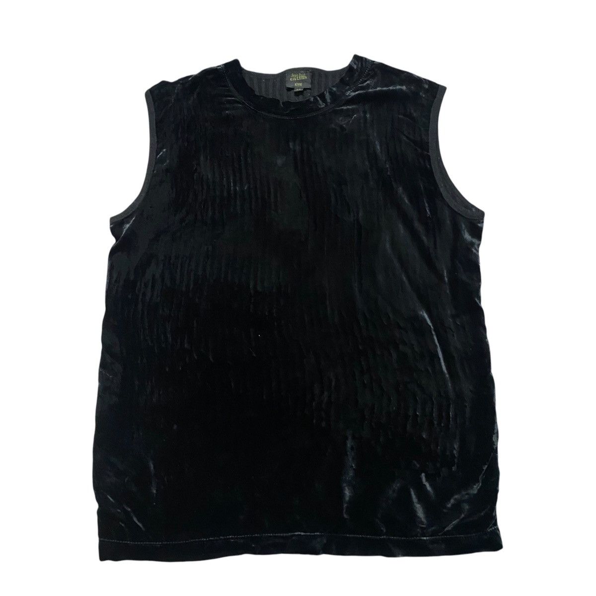 Jean Paul Gaultier Vintage Jean Paul Gaultier Black Argyle Sweater Top Hybrid Size US M / EU 48-50 / 2 - 5 Thumbnail