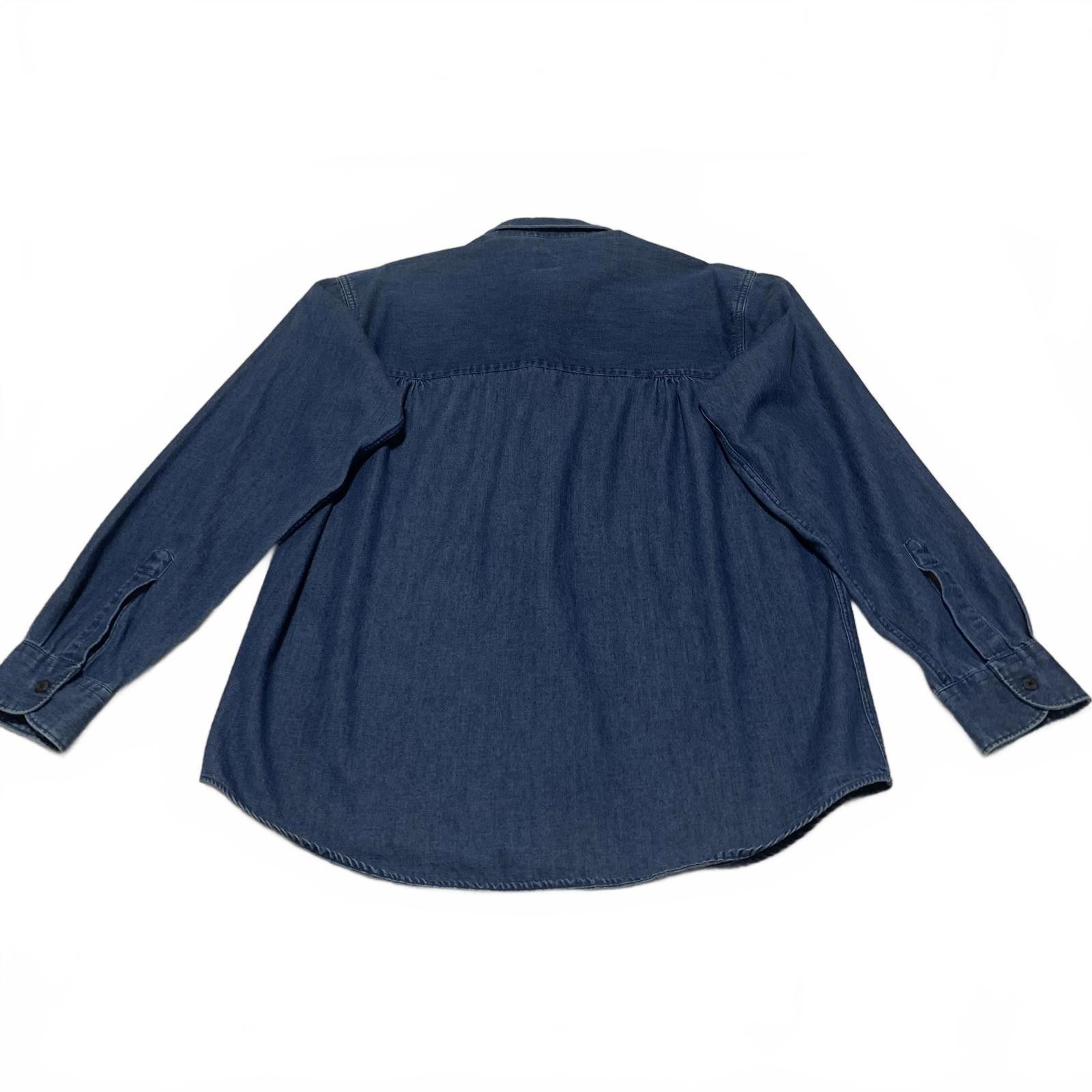 Other VTG 90s Bill Robinson Men's M Classic Denim Shirt Hong Kong Size US M / EU 48-50 / 2 - 2 Thumbnail