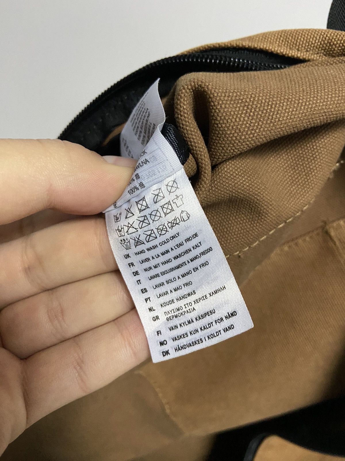 Carhartt × Vintage Carhartt Duffle Bag Shoulder Logo crossbody Vintage Size ONE SIZE - 7 Thumbnail