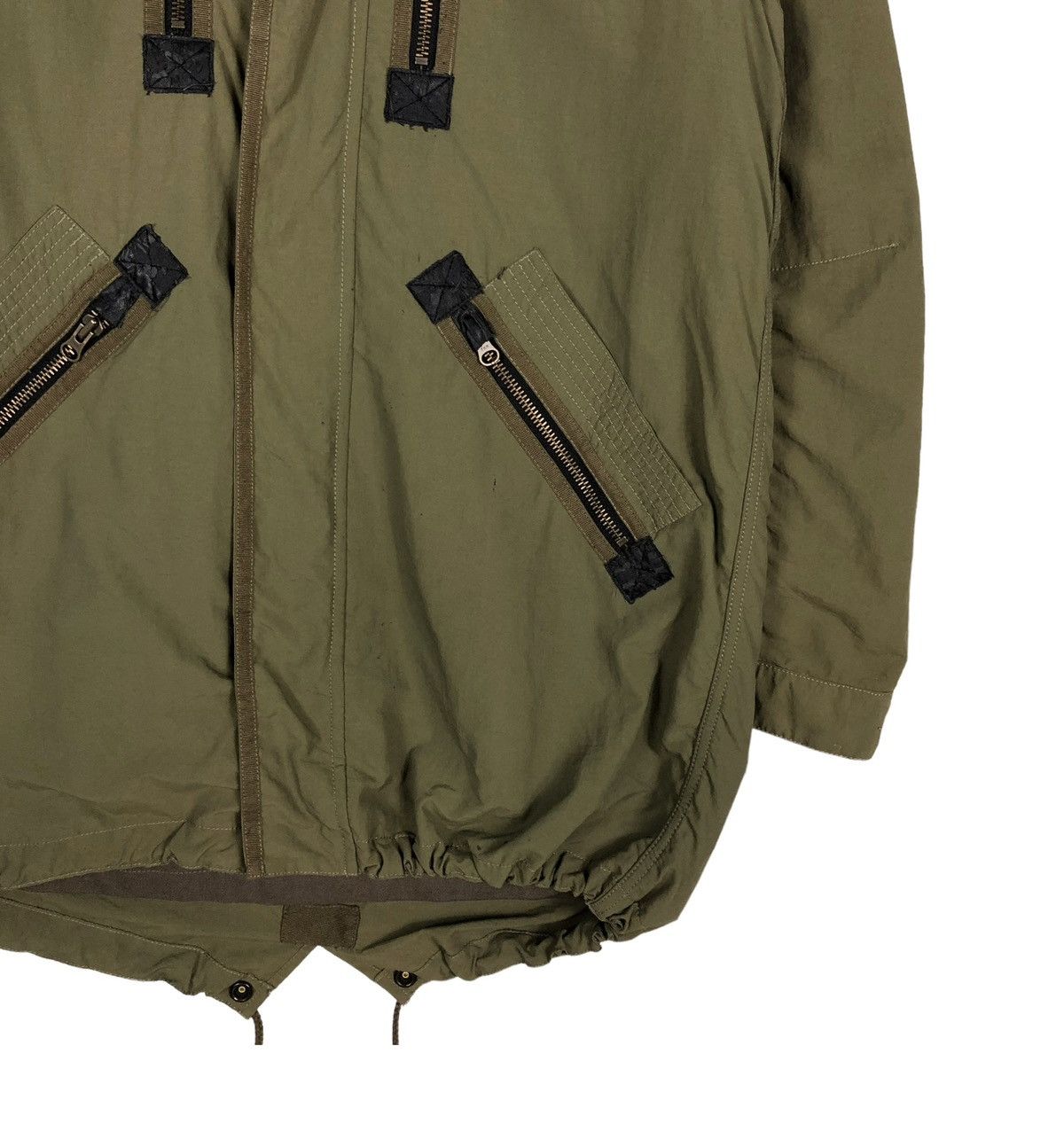 Japanese Brand 🔥VINTAGE LONG JACKET BIKER BONDAGE BAGARCH CROSS BIG LOGO Size US L / EU 52-54 / 3 - 11 Thumbnail