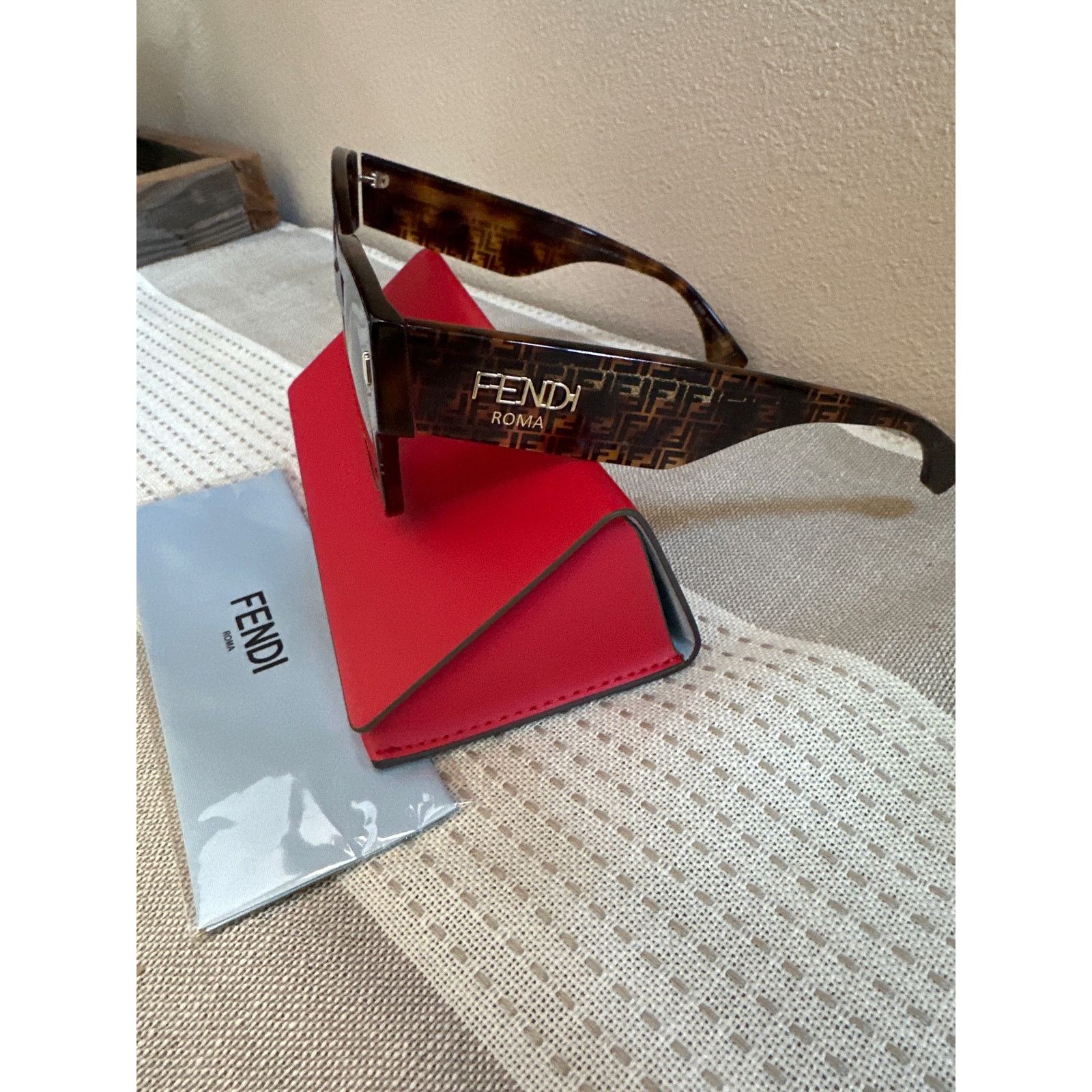 Fendi Fendi FF 0458G Monogram Sunglasses Gradient Brown w/ case Size ONE SIZE - 2 Thumbnail