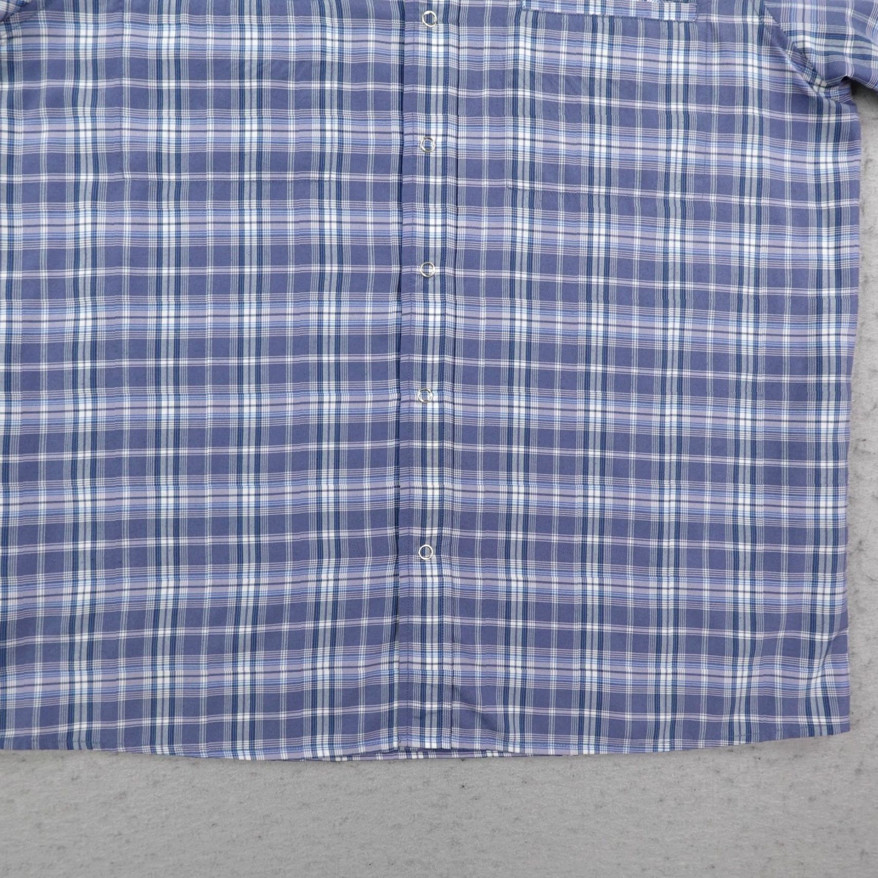 Billabong VINTAGE Billabong Shirt Mens M Blue Plaid Snap Up Button Up Skate Surf Y2K Size US M / EU 48-50 / 2 - 4 Thumbnail