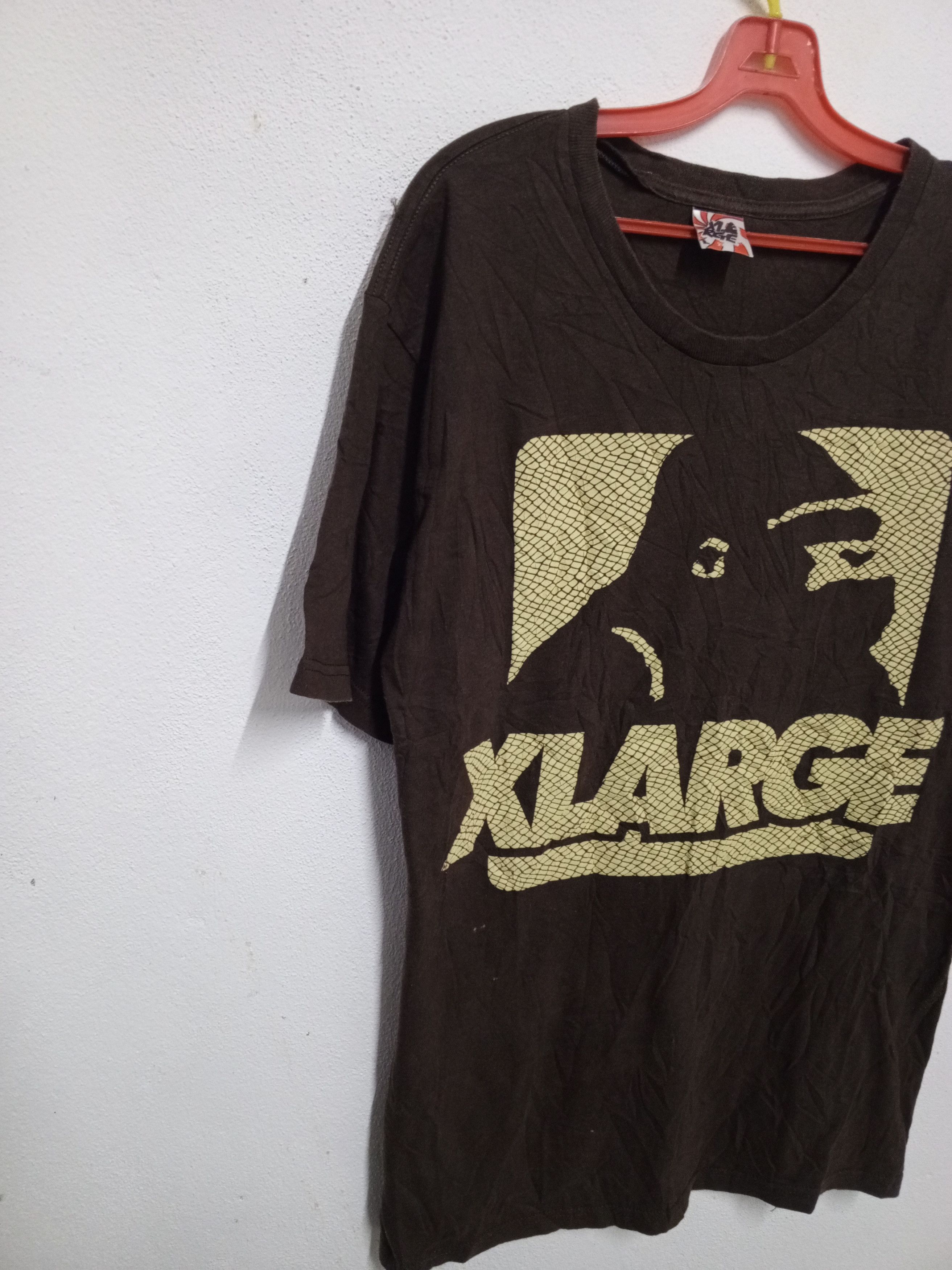 Xlarge 🔥rare USA🔥vintage XLARGE BROWN Size US XL / EU 56 / 4 - 5 Thumbnail