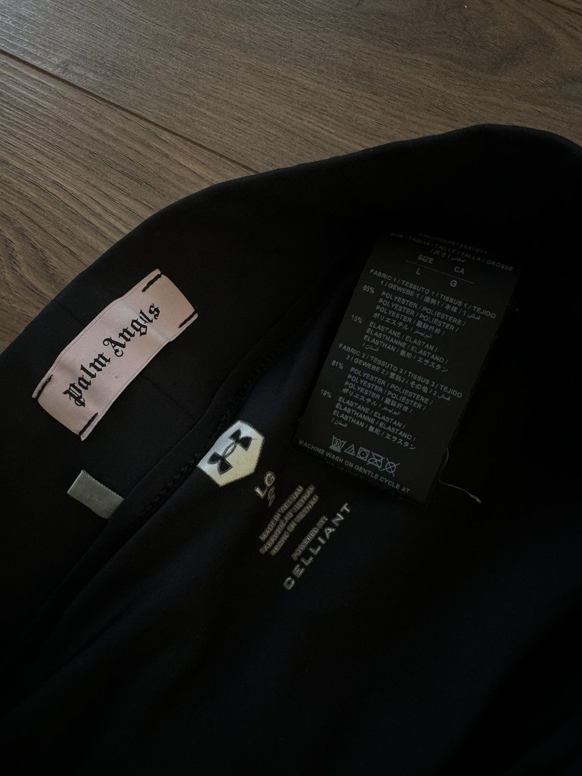 Palm Angels × Under Armour Palm Angels x Under Armour Slim Jogging Pants Size US 34 / EU 50 - 4 Thumbnail