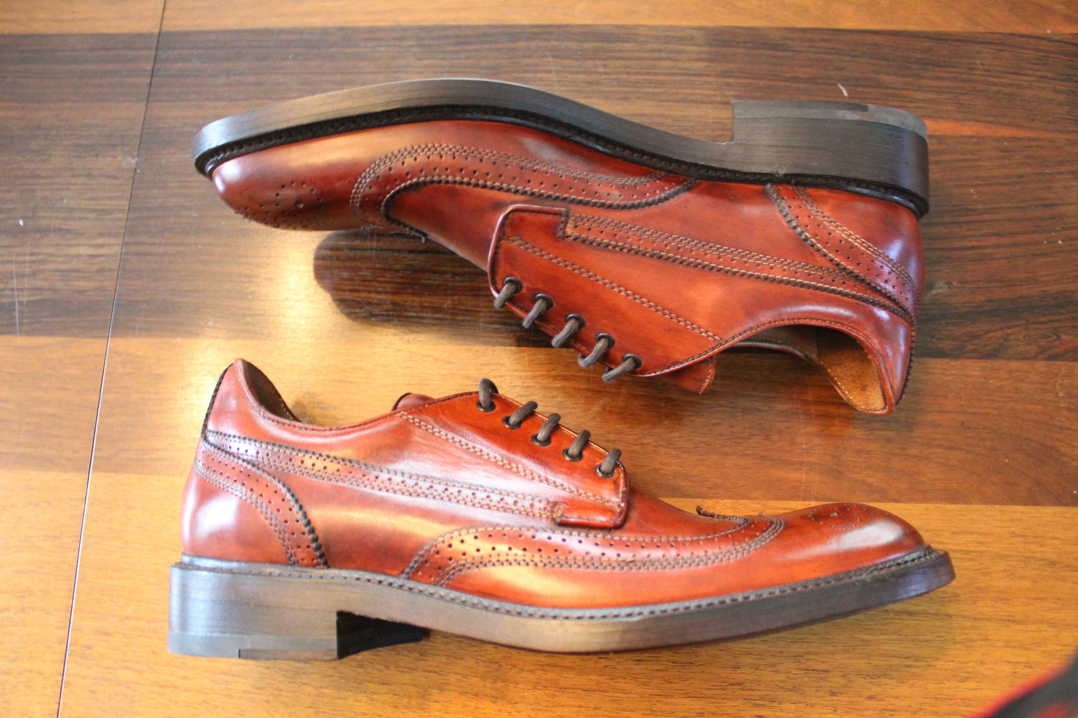Rag & Bone Rag & Bone 2015 Brogue Wingtip – Italian, Showroom Sample Size US 11 / EU 44 - 6 Thumbnail