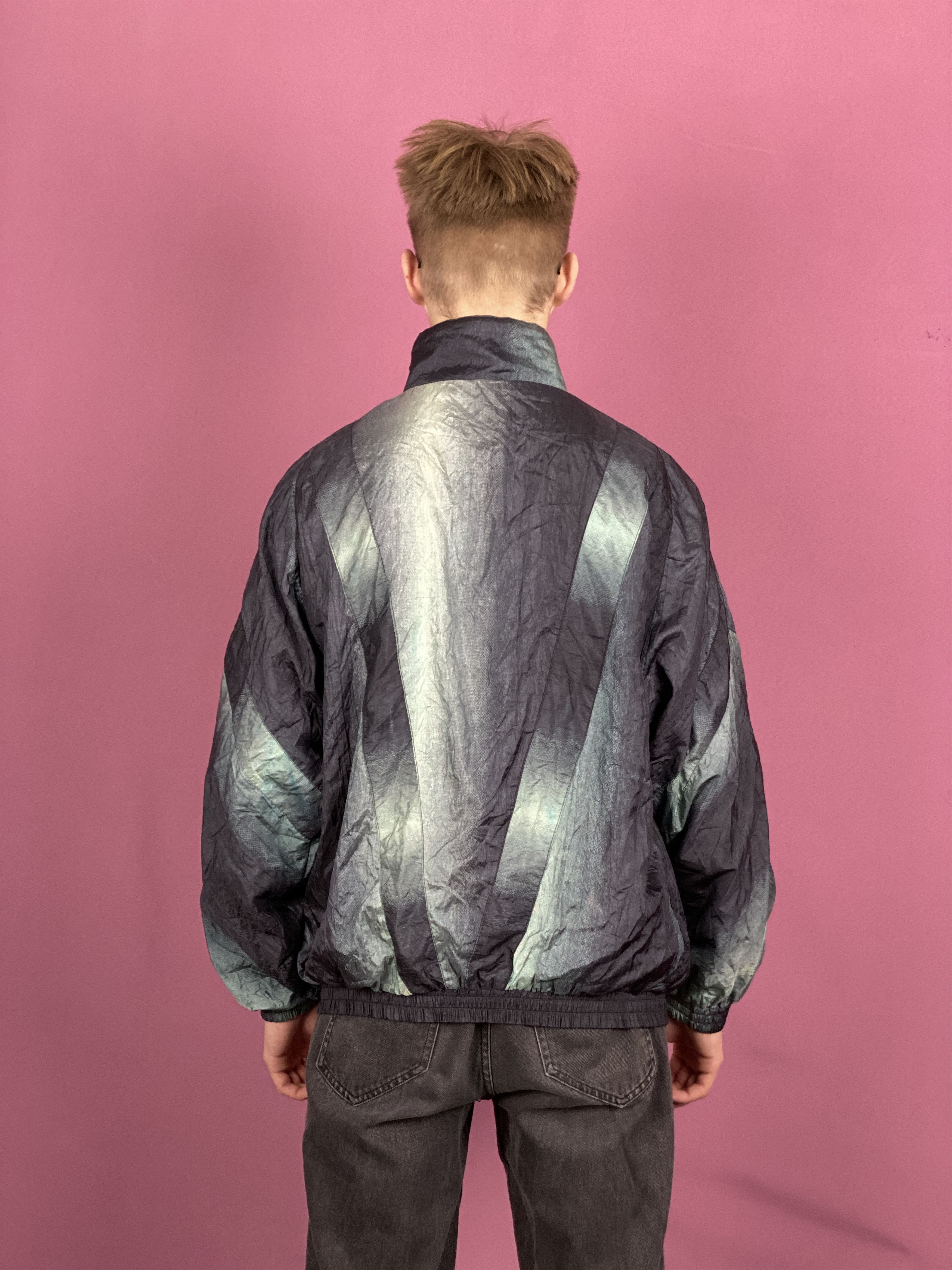 Vintage 90s Sport Star Vintage Men's Windbreaker Jacket - M Size US M / EU 48-50 / 2 - 3 Thumbnail