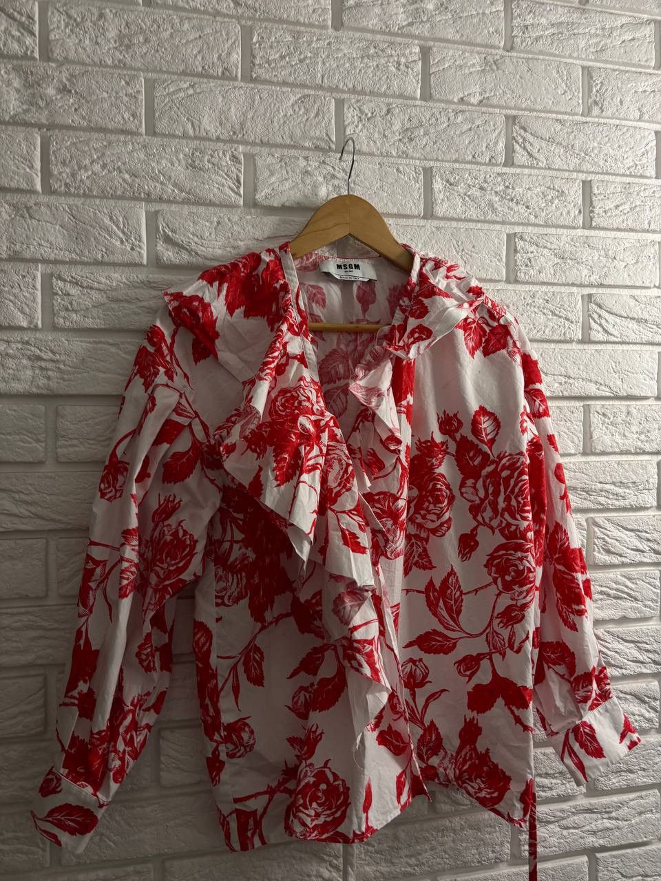 MSGM MSGM women floral printed blouse Milano EST 2009 Size XS / US 0-2 / IT 36-38 - 3 Thumbnail