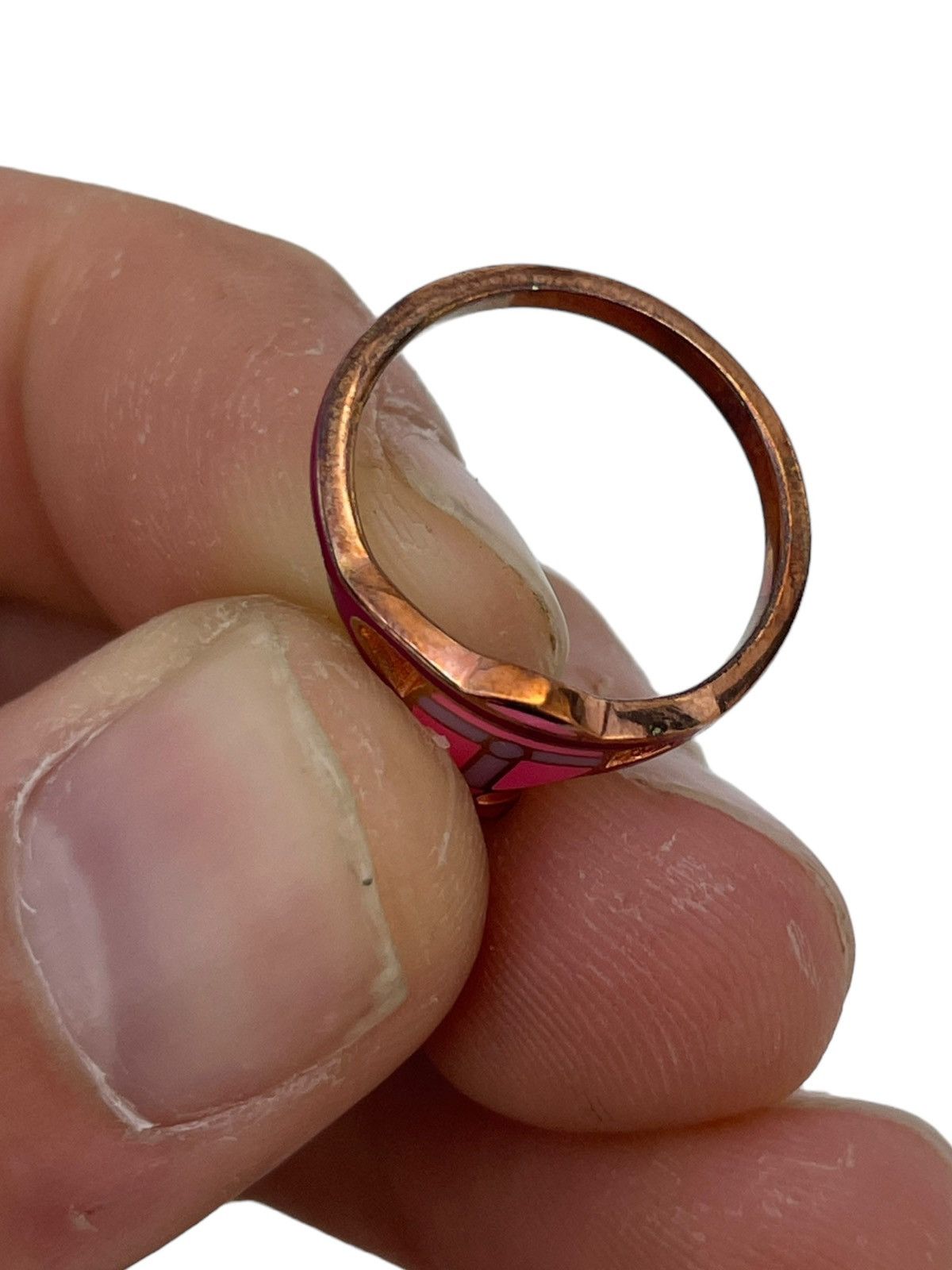 Vivienne Westwood Pink Orb Ring Size ONE SIZE - 9 Thumbnail