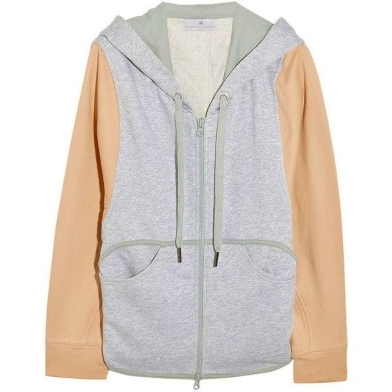 Stella McCartney NWOT Stella McCartney x Adidas Gray Peach Hoodie Sweater L Size L / US 10 / IT 46 - 1 Thumbnail