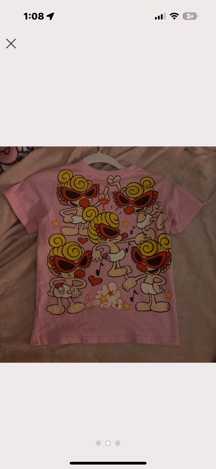 Hysteric Glamour Pink Hysteric Glamour baby tee Size XS / US 0-2 / IT 36-38 - 3 Thumbnail