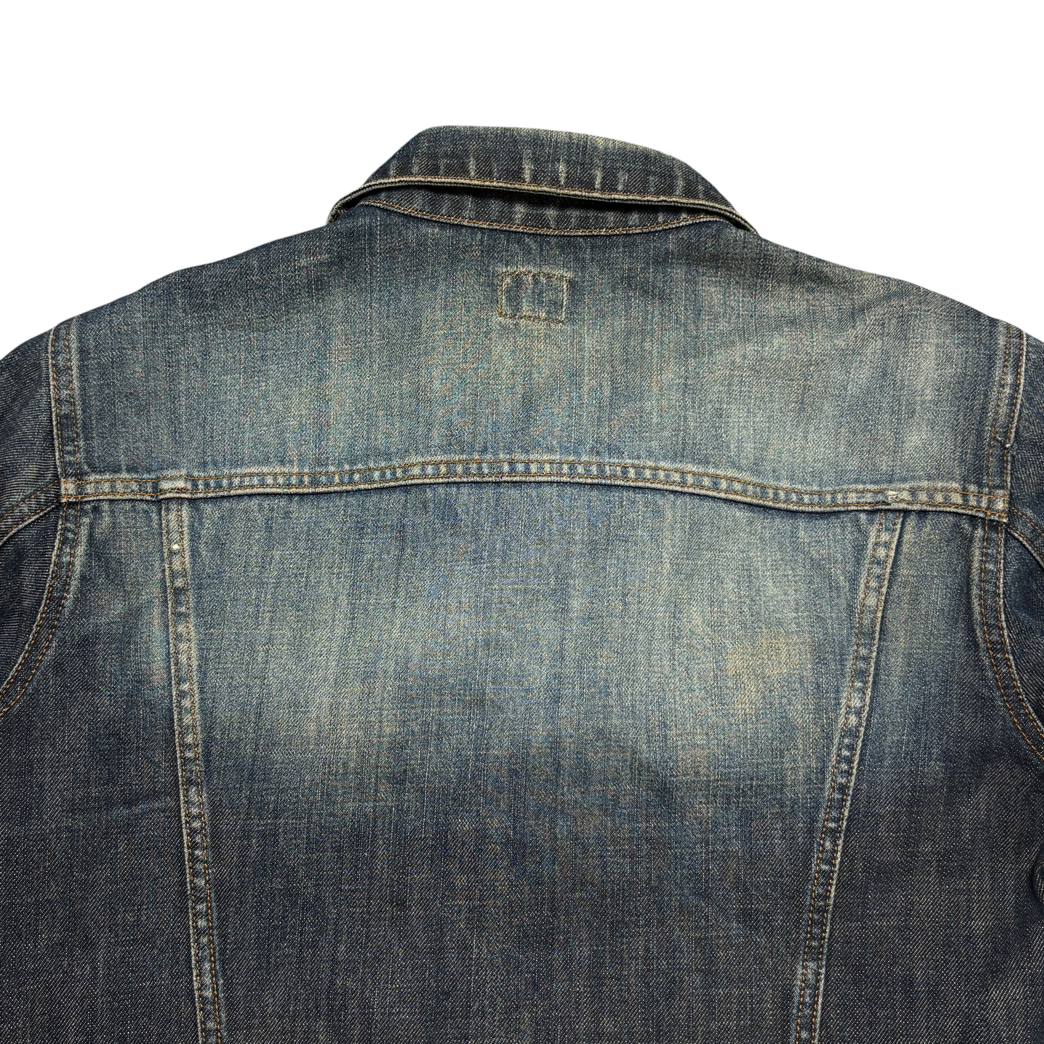 Calvin Klein Vintage Calvin Klein Jeans Y2K Womens Denim Jacket Trucker Size L / US 10 / IT 46 - 14 Thumbnail