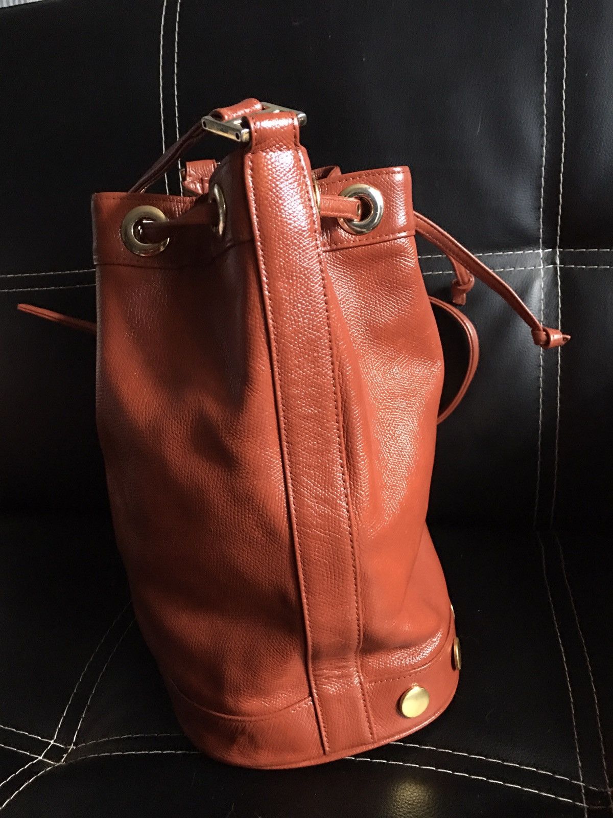 MCM × Vintage MCM Munchen Leather Vintage Handbag Shoulder Bag Size ONE SIZE - 6 Thumbnail