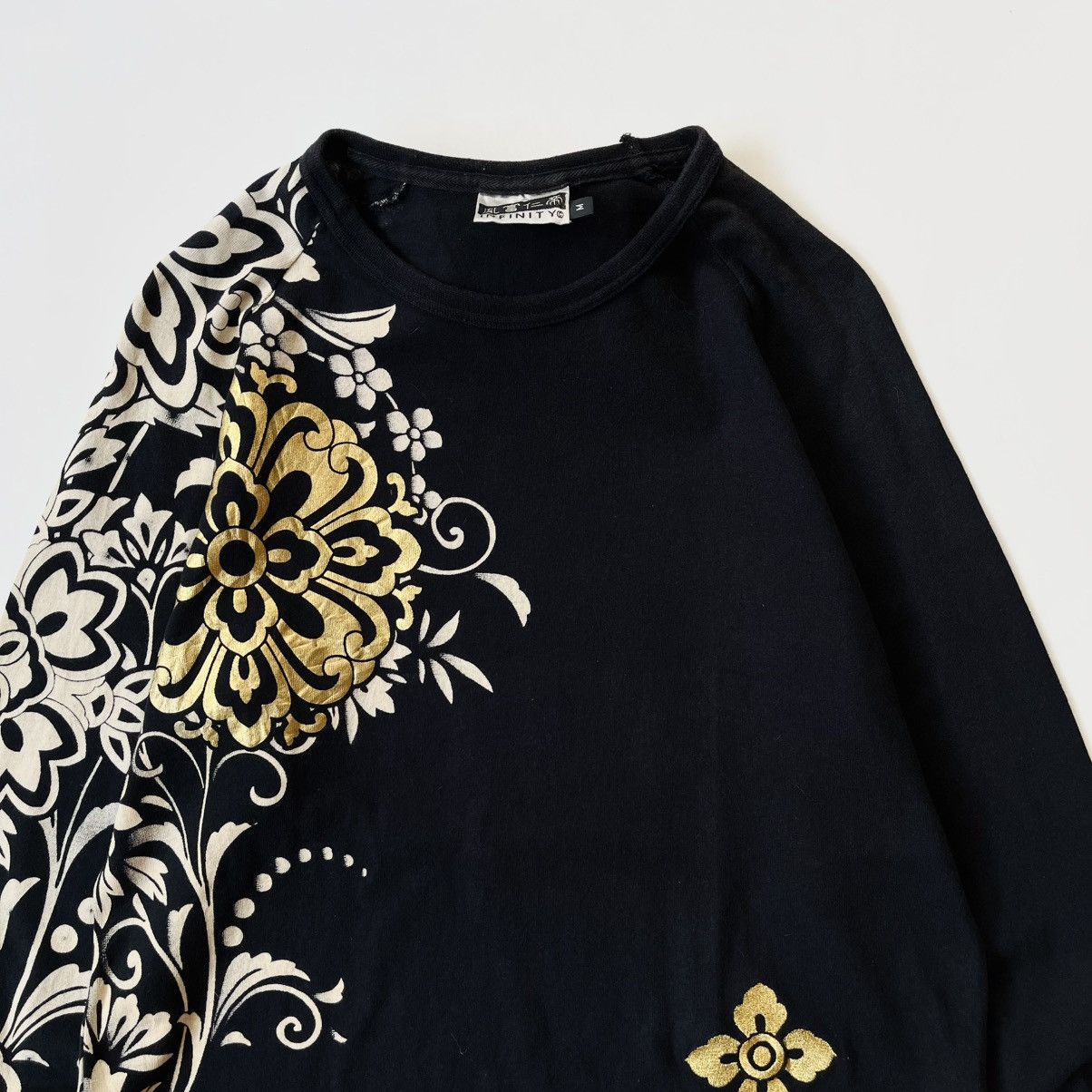 Japanese Brand Infinity Sukajan Art Longsleeve Tee Size US M / EU 48-50 / 2 - 2 Thumbnail