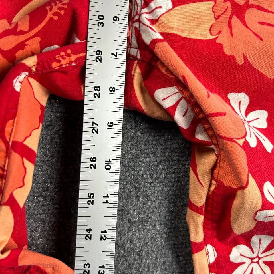 Tommy Hilfiger Tommy Hilfiger Pants Womens Juniors 3 Capri Hawaiian Y2K Size 28" / US 6 / IT 42 - 6 Thumbnail
