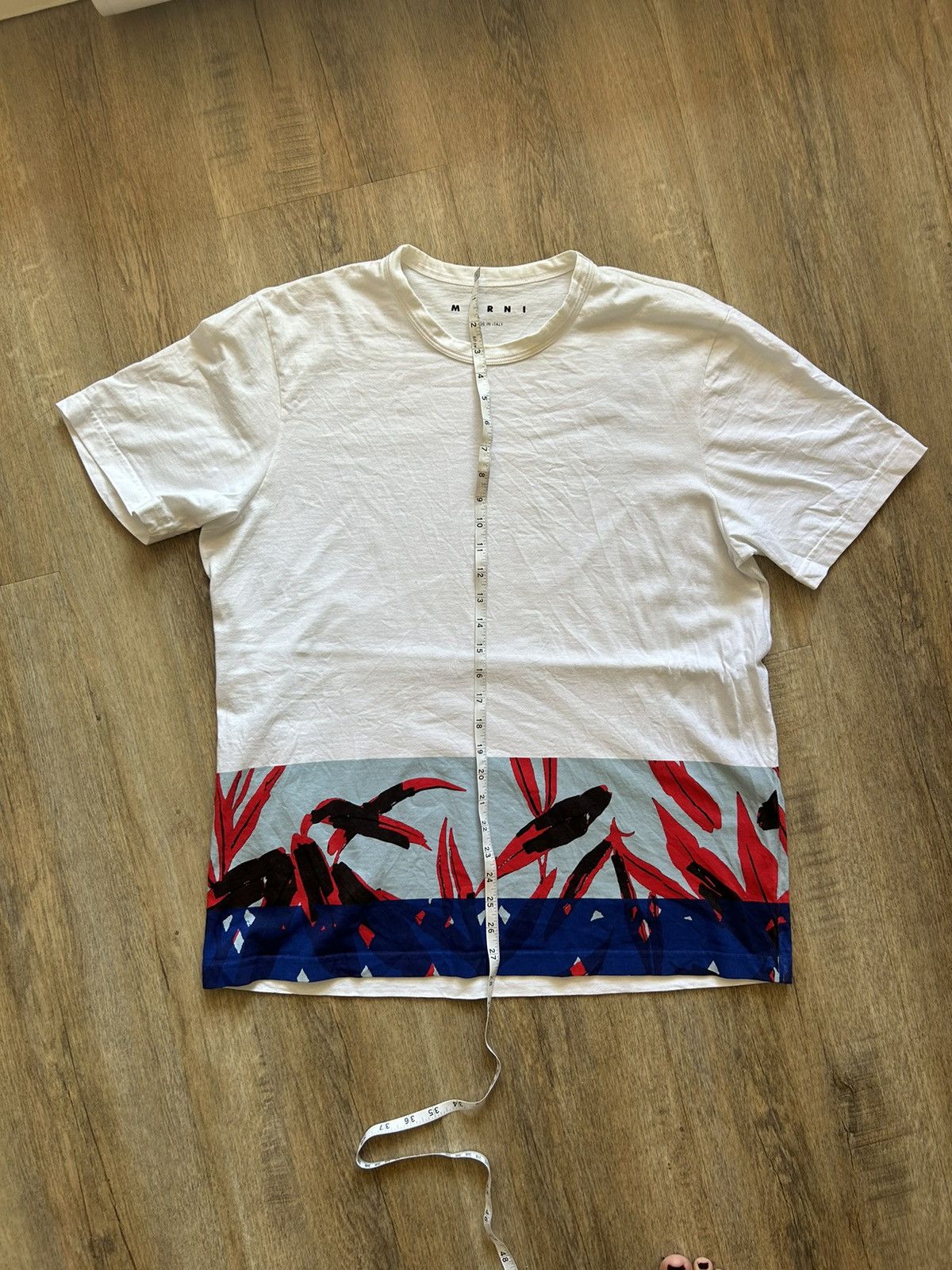 Marni Marni Colourblock t shirt Size US L / EU 52-54 / 3 - 9 Thumbnail