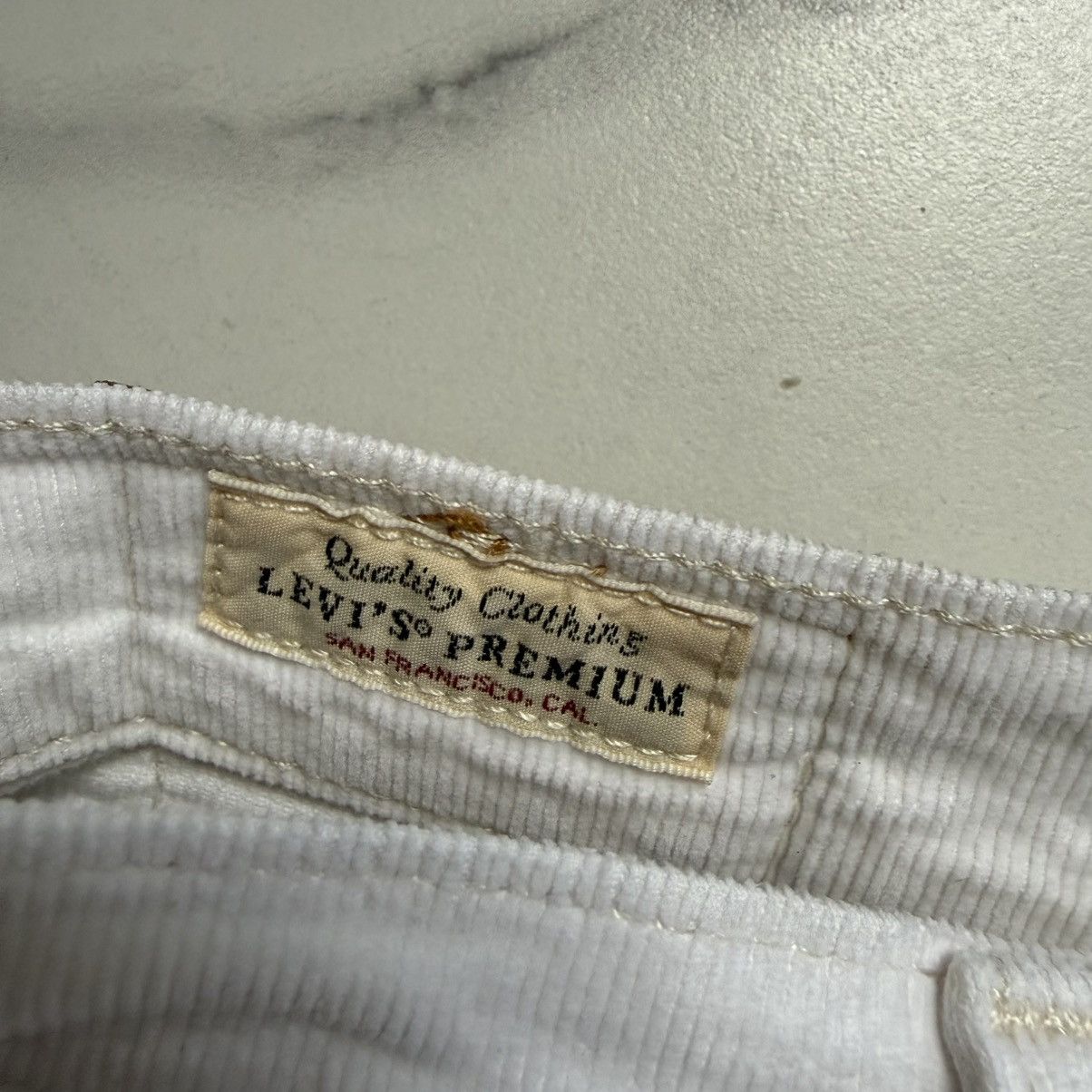 Levi's Vintage Clothing Vintage Y2K Levi’s Ribcage Bell Capital ‘E’ Corduroy Pants Size 26" / US 2 / IT 38 - 8 Thumbnail