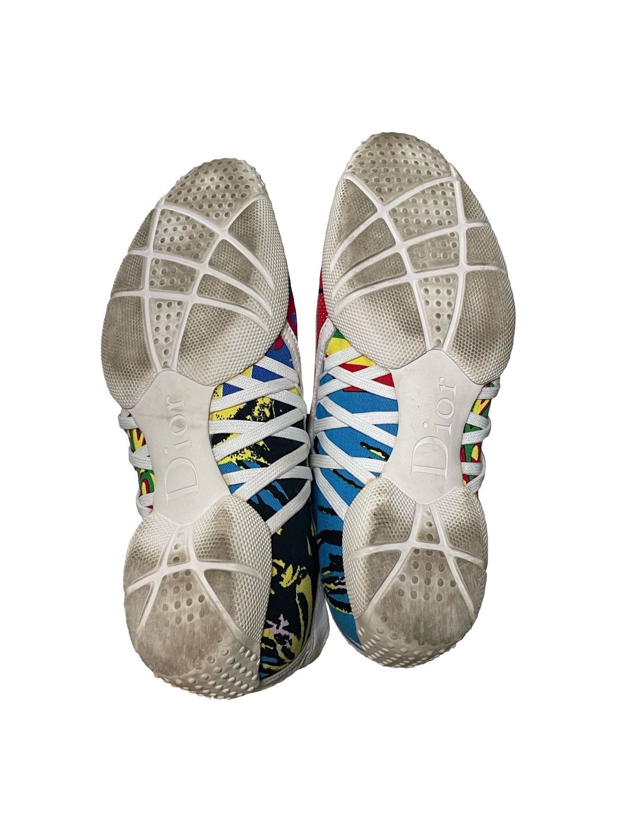 Dior CHRISTIAN DIOR F/W 2003 Rasta Mania Laced Up Sneakers Size US 6.5 / IT 36.5 - 3 Thumbnail