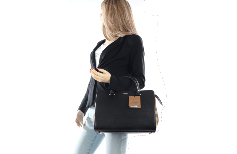 Burberry o1w1db10226 Size: OS / Banwell Two-Way Bag In Black Size ONE SIZE - 9 Thumbnail