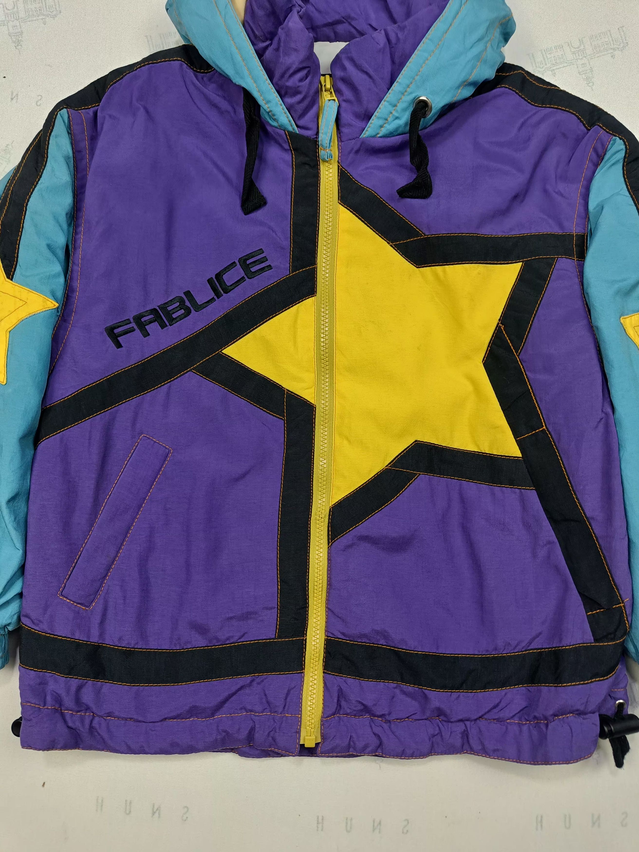 Sports Specialties Vintage FABLICE By Japana Multi Colour Skiwear Size US XXS / EU 40 - 2 Thumbnail