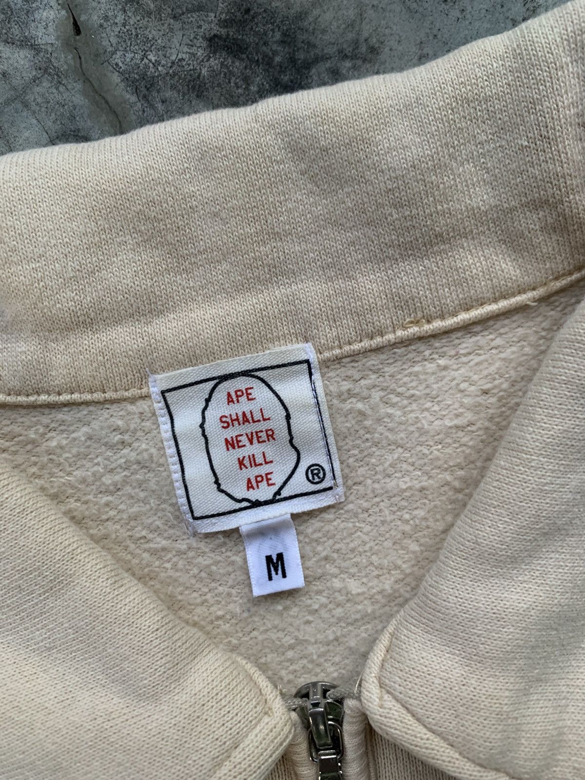 Bape × Nigo 🔥RARE🔥OG Bape Mad Face Halfzipper Size US L / EU 52-54 / 3 - 3 Thumbnail