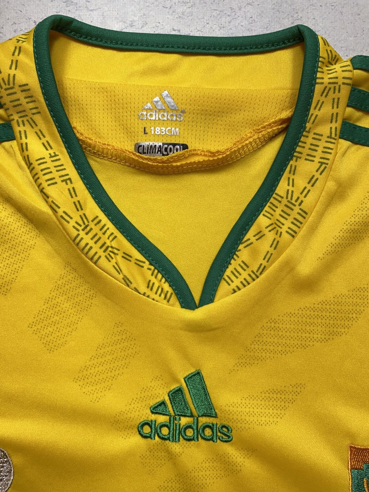 Adidas Adidas South Africa National Soccer Team Jersey Size Large Size US L / EU 52-54 / 3 - 11 Thumbnail