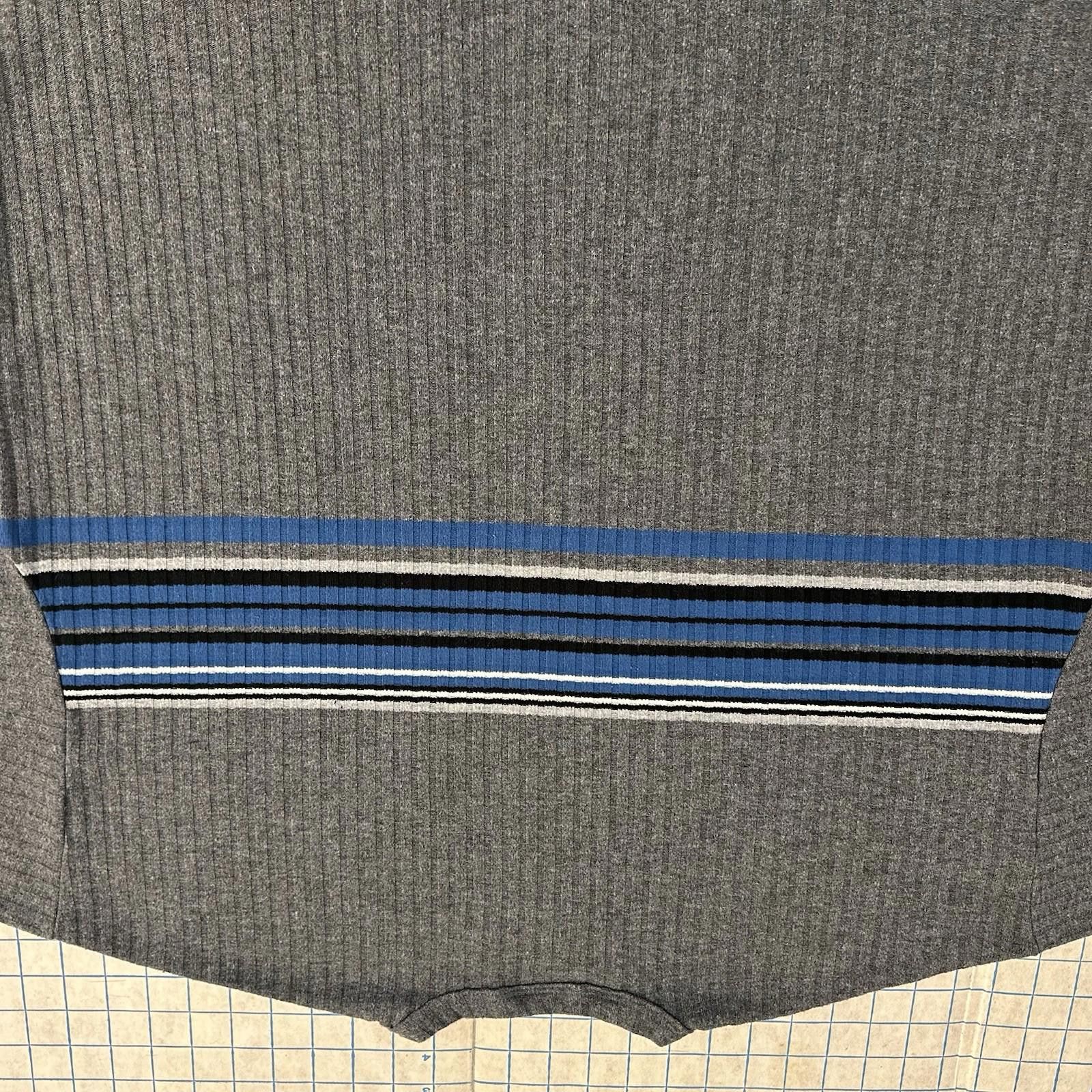 Designer Center Stripe Sweater Pullover Zonz Acrylic Horizontal Size US XL / EU 56 / 4 - 5 Thumbnail