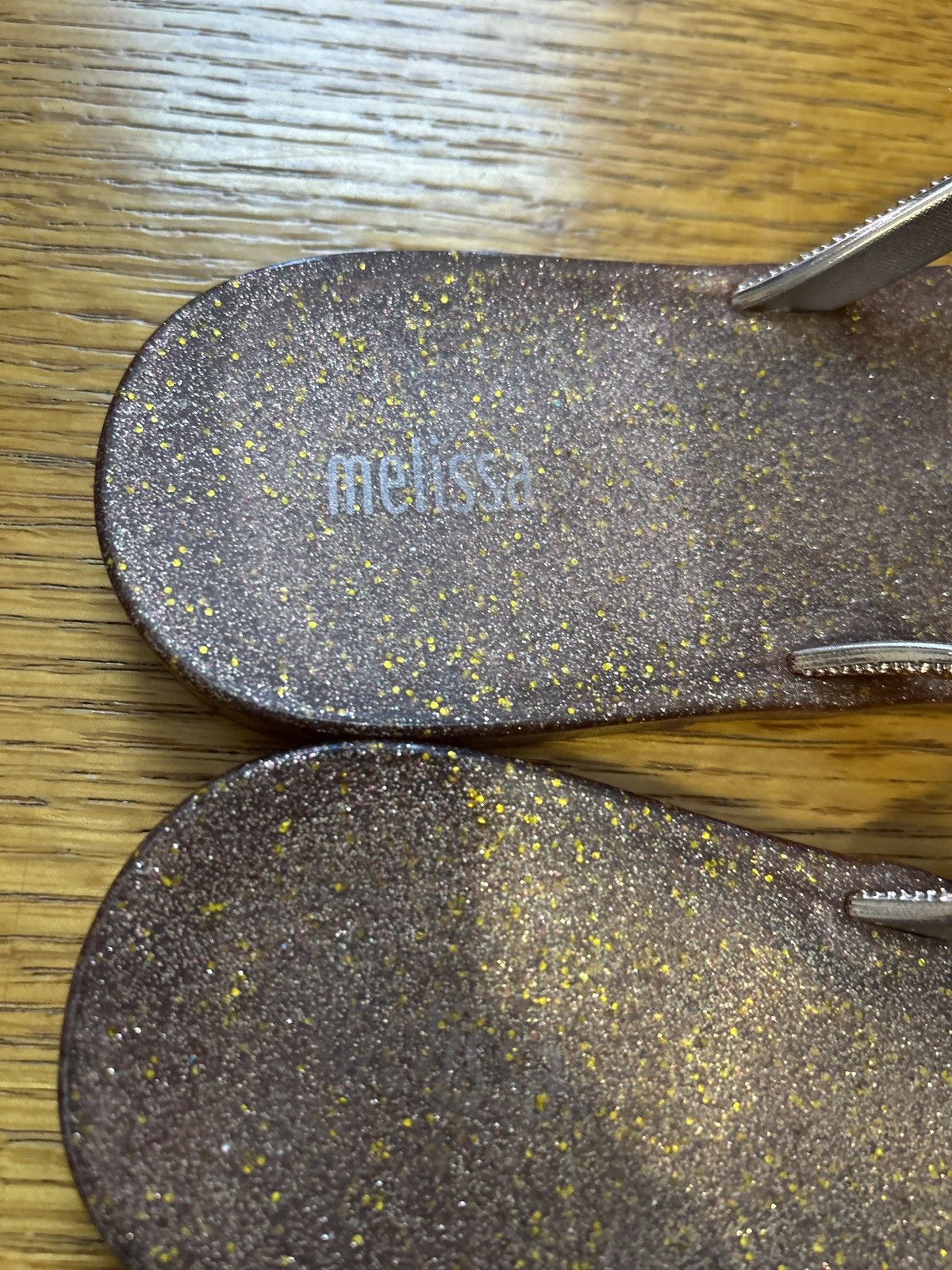Melissa Melissa glitter jelly slides size 8 Size US 8 / IT 38 - 8 Thumbnail