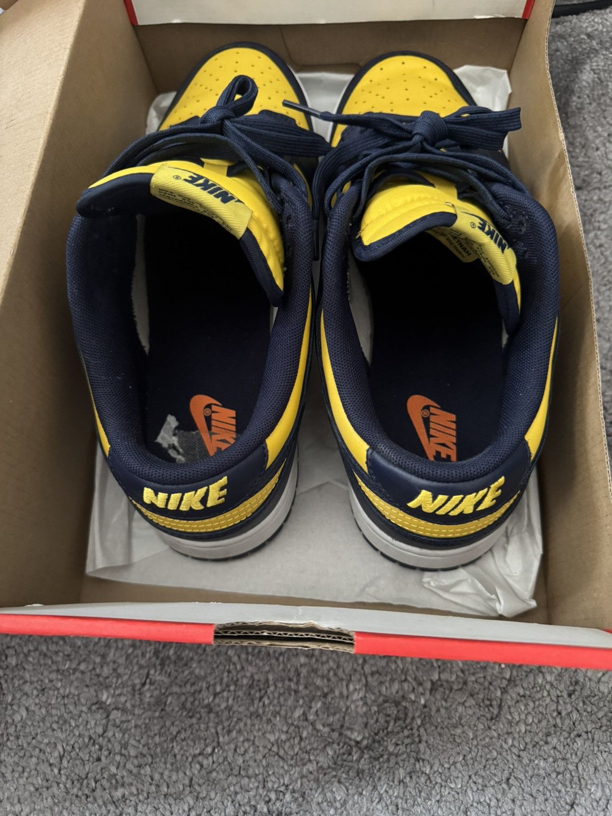 Nike Nike Dunk Low Michigan Size US 10 / EU 43 - 3 Thumbnail