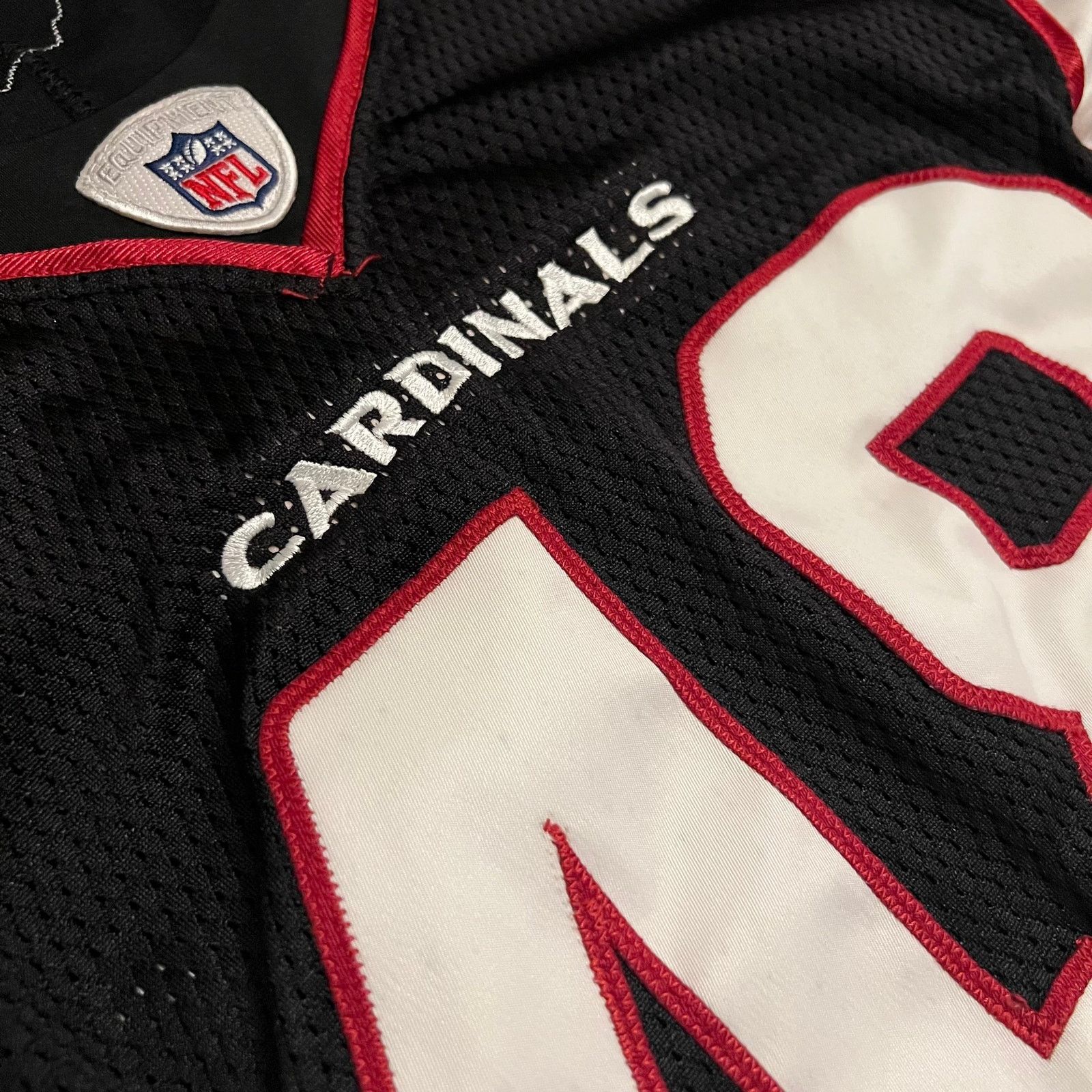 Reebok 2010 Arizona Cardinals Team Issued Game Alternate Jersey Size US L / EU 52-54 / 3 - 3 Thumbnail