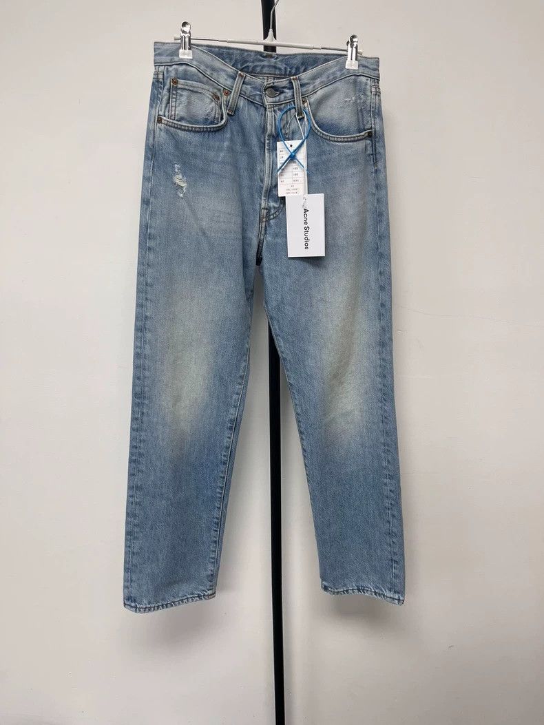 Acne Studios acne studios Retro straight-leg low-rise jeans 2506-Nextarr Size US 28 / EU 44 - 1 Thumbnail